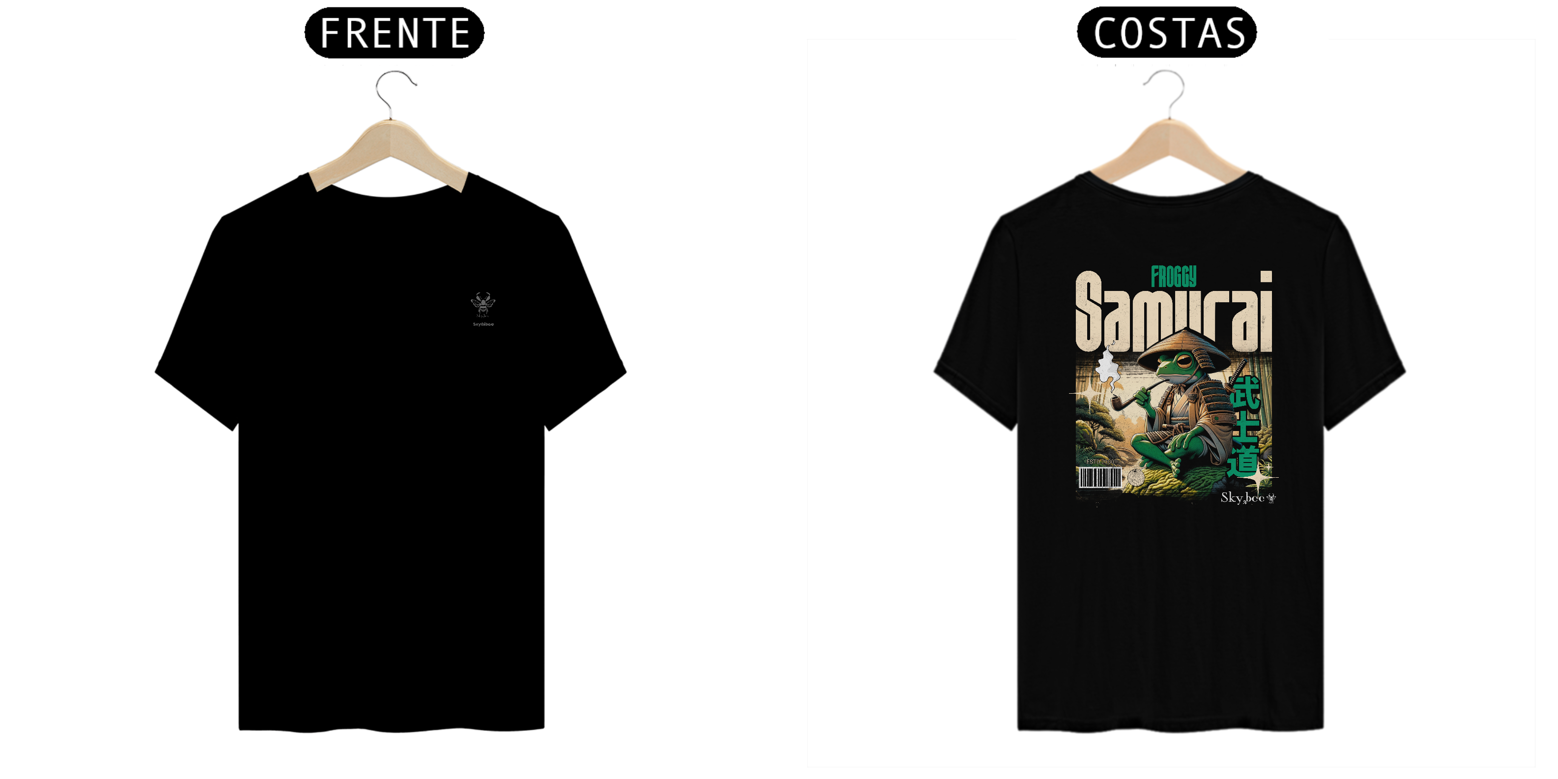Camiseta Froggy Samurai 