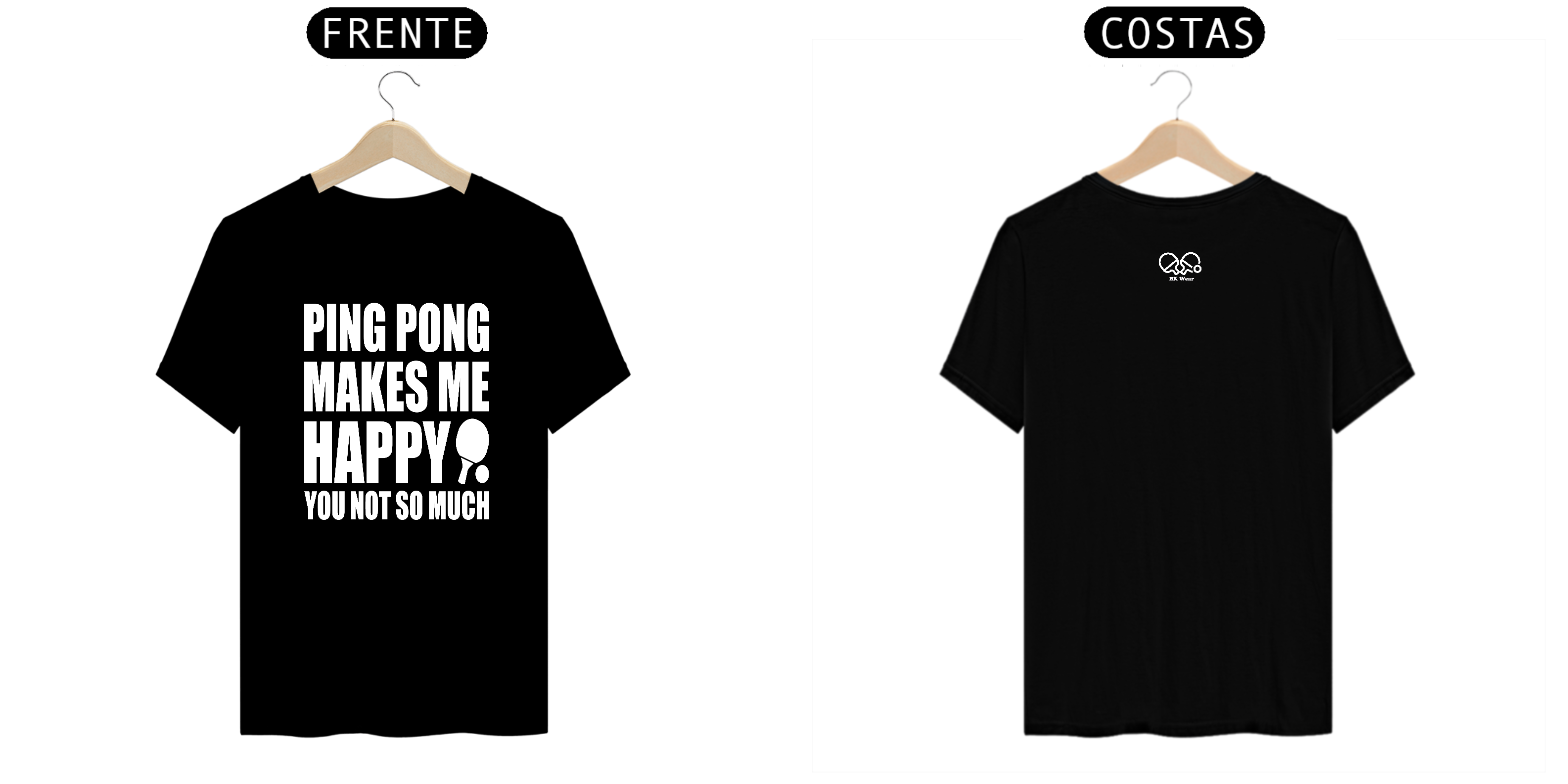 Tênis de mesa me faz feliz