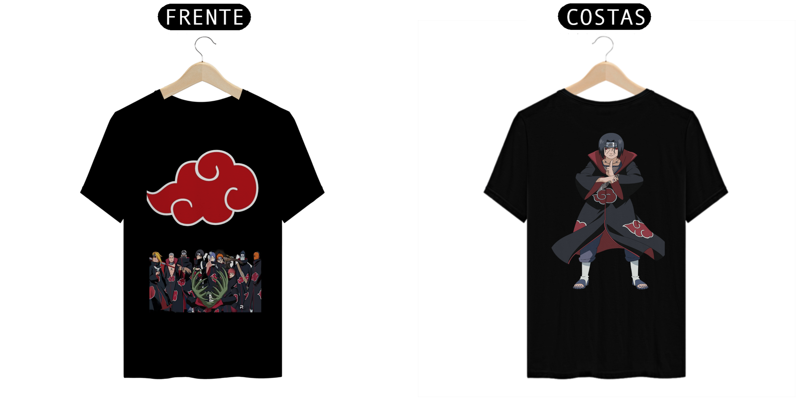 Camisa akatsuki/itachi