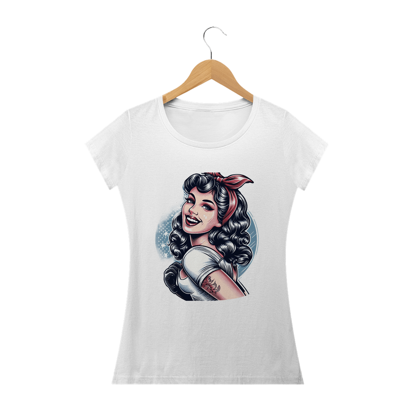Nome do produto: Camiseta - Pin Up (01)