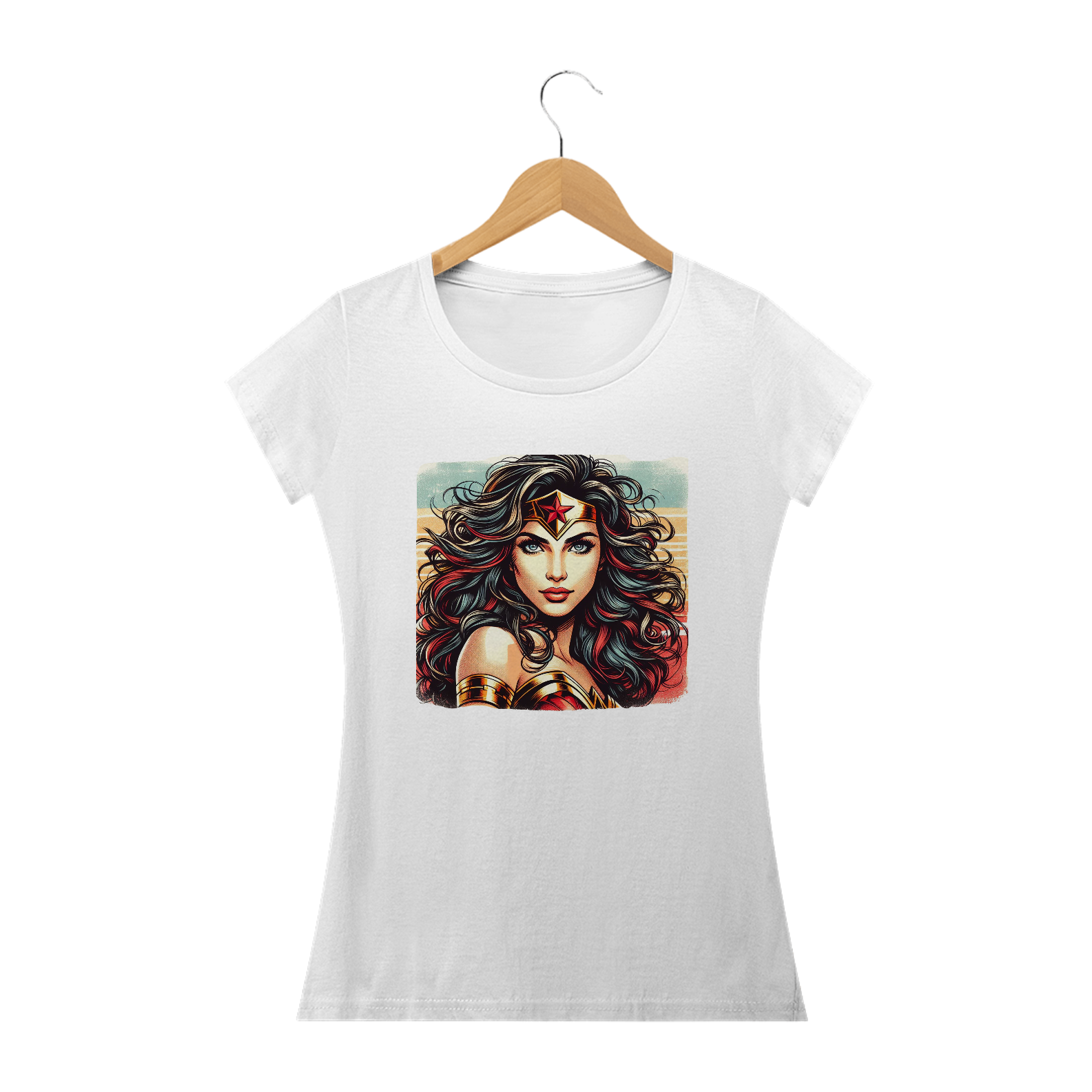 Nome do produto: Camiseta - Mulher Maravilha (01)