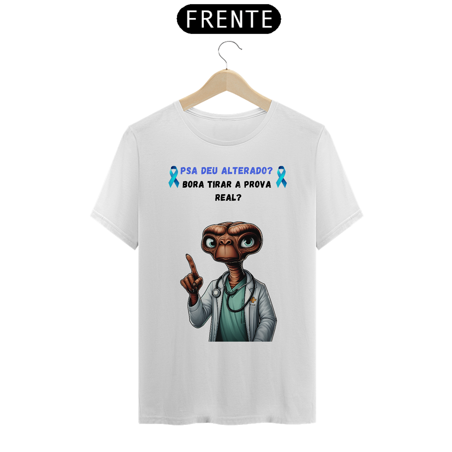 Nome do produto: Camiseta - ET Novembro Azul (02)