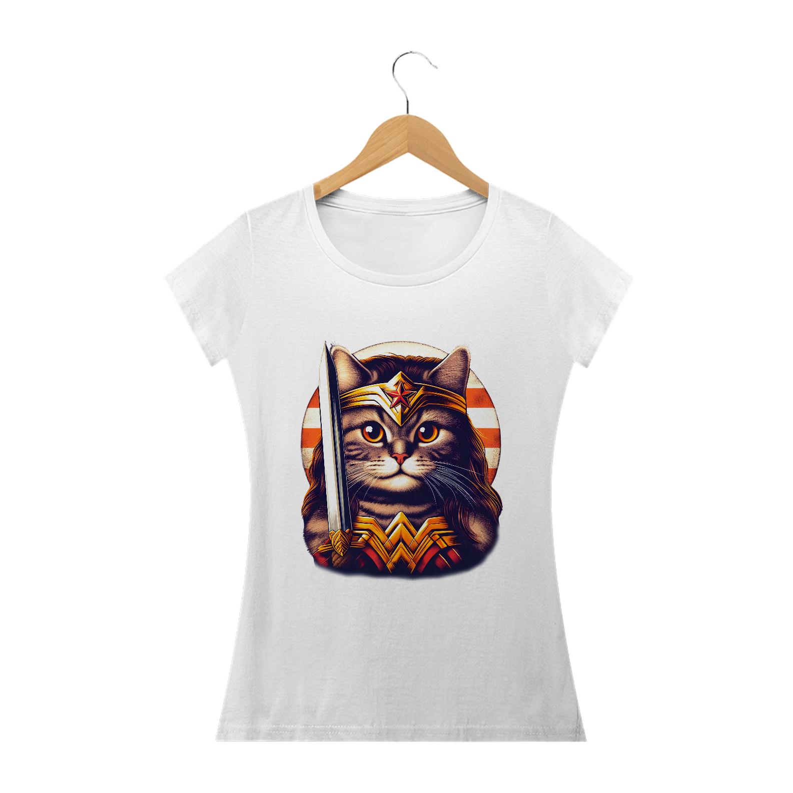 Camiseta - Wonder Cat 