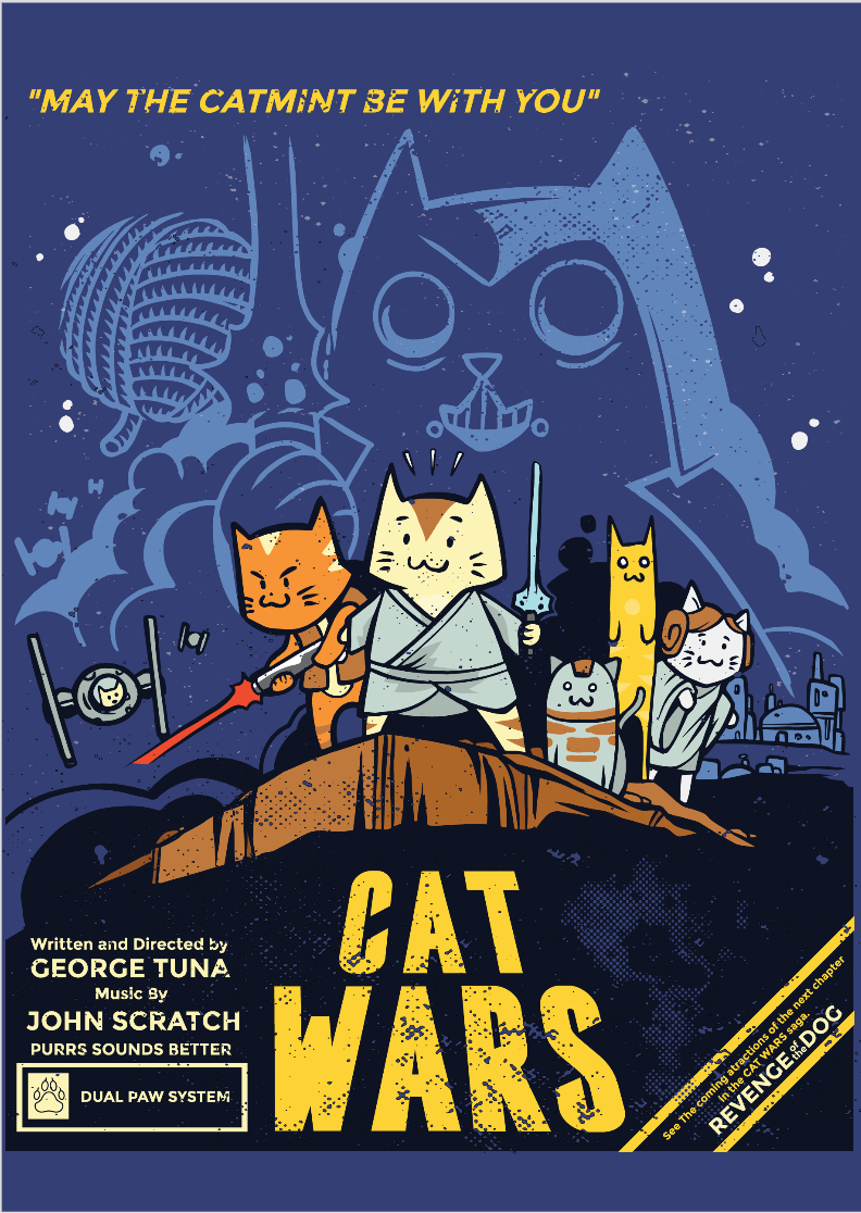 Pôster Cat Wars