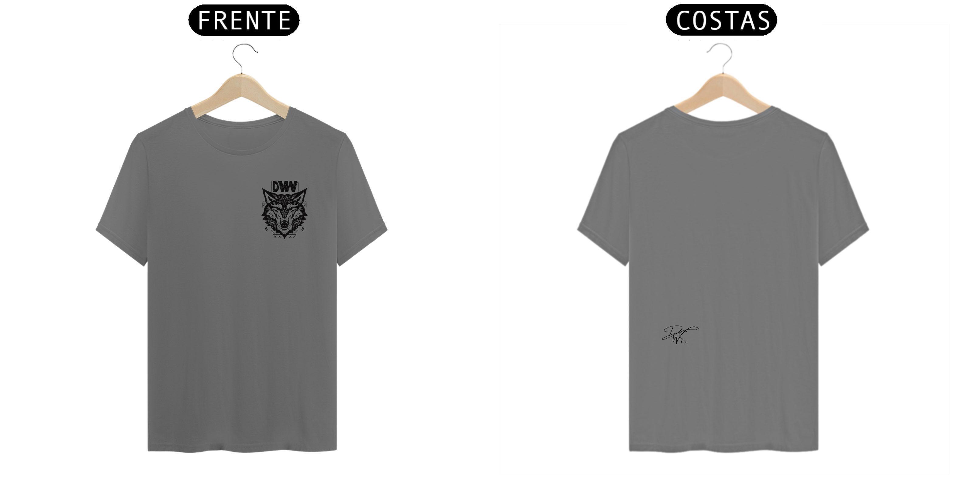 Nome do produto  Camiseta Driws Lobo