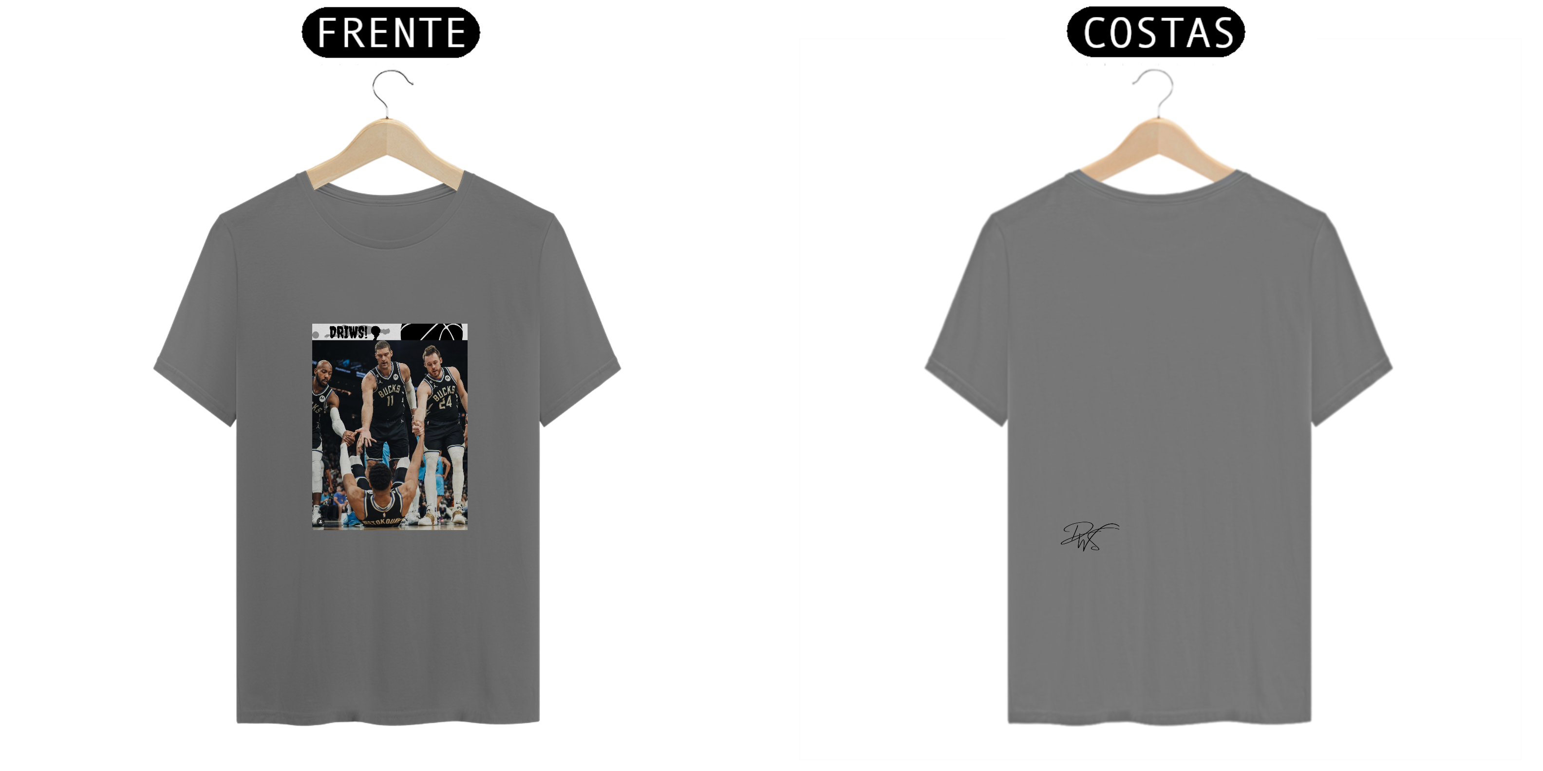 Nome do produto  Camiseta Driws BasQT