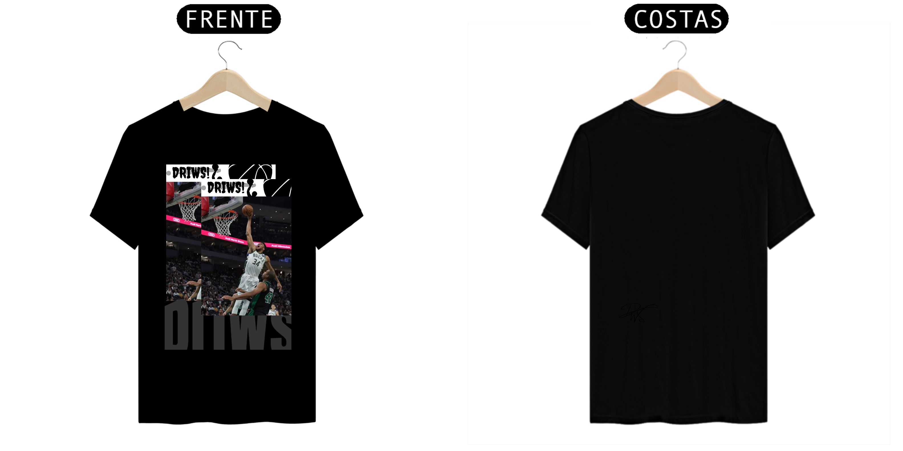 Nome do produto  Camiseta Driws BasQT2