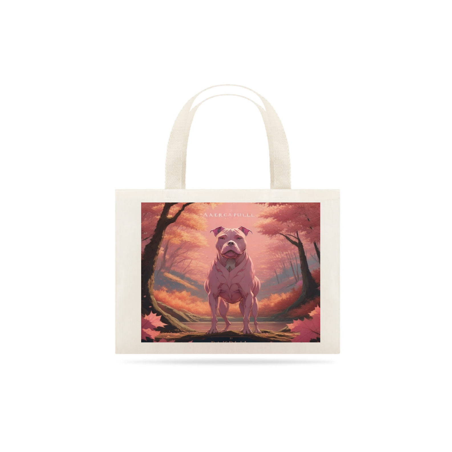 bag sacola pit bull paisagem