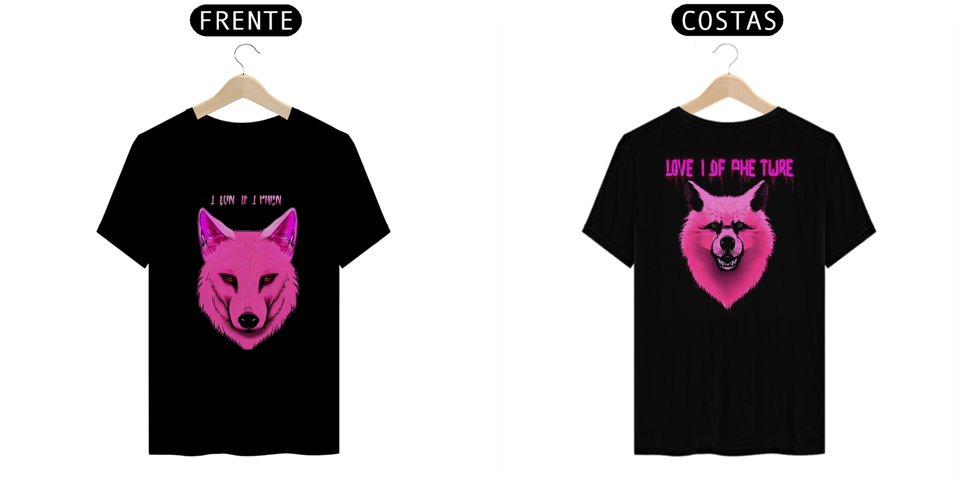 lobo camisas rosa trap estilo moderno jovem 