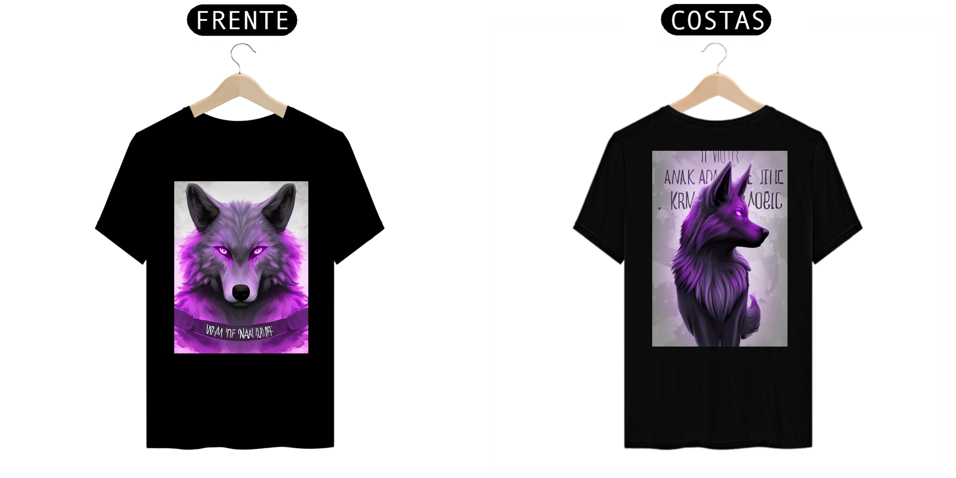 Nome do produto: camisas raposa roxa 