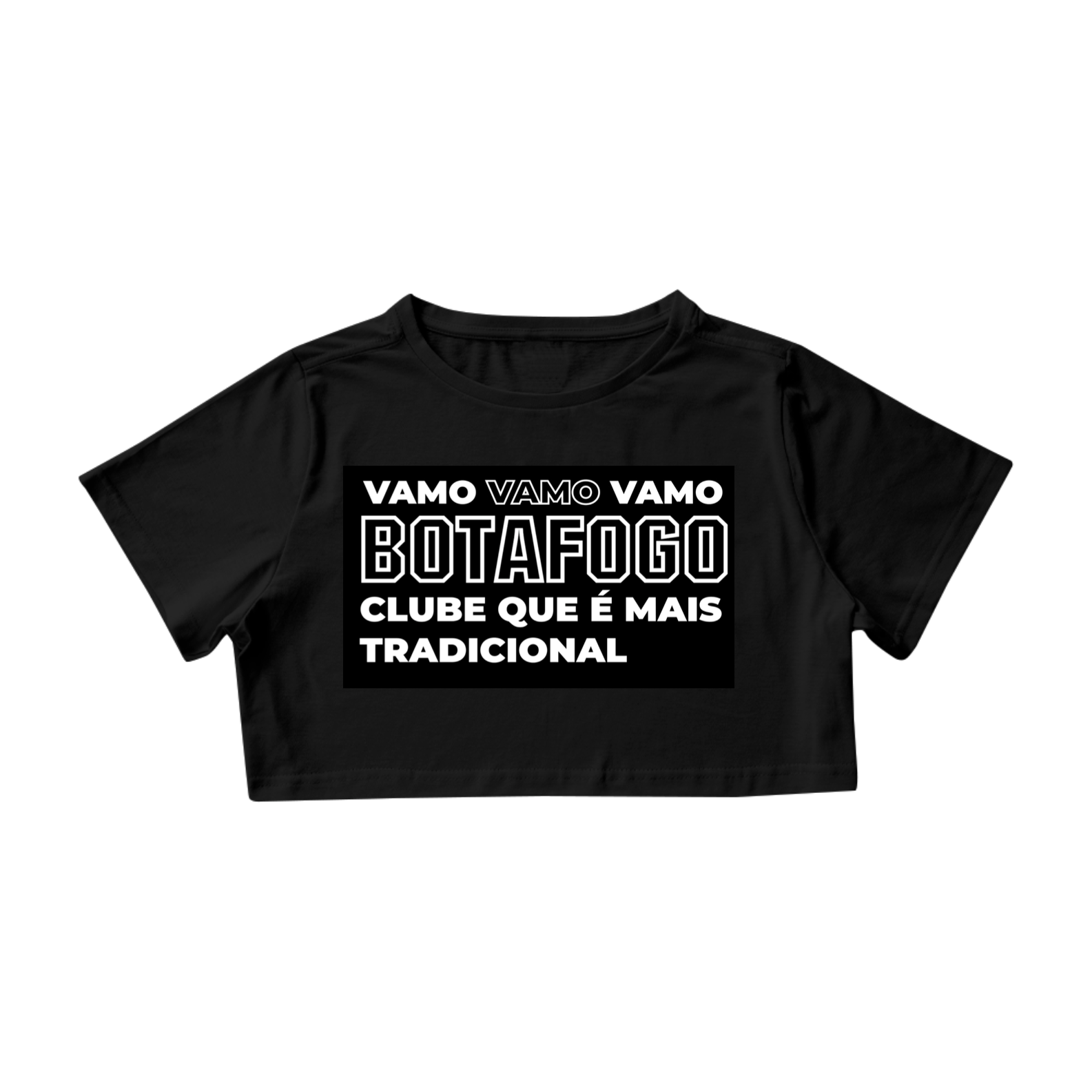 Camisa Cropped Botafogo Tradicional