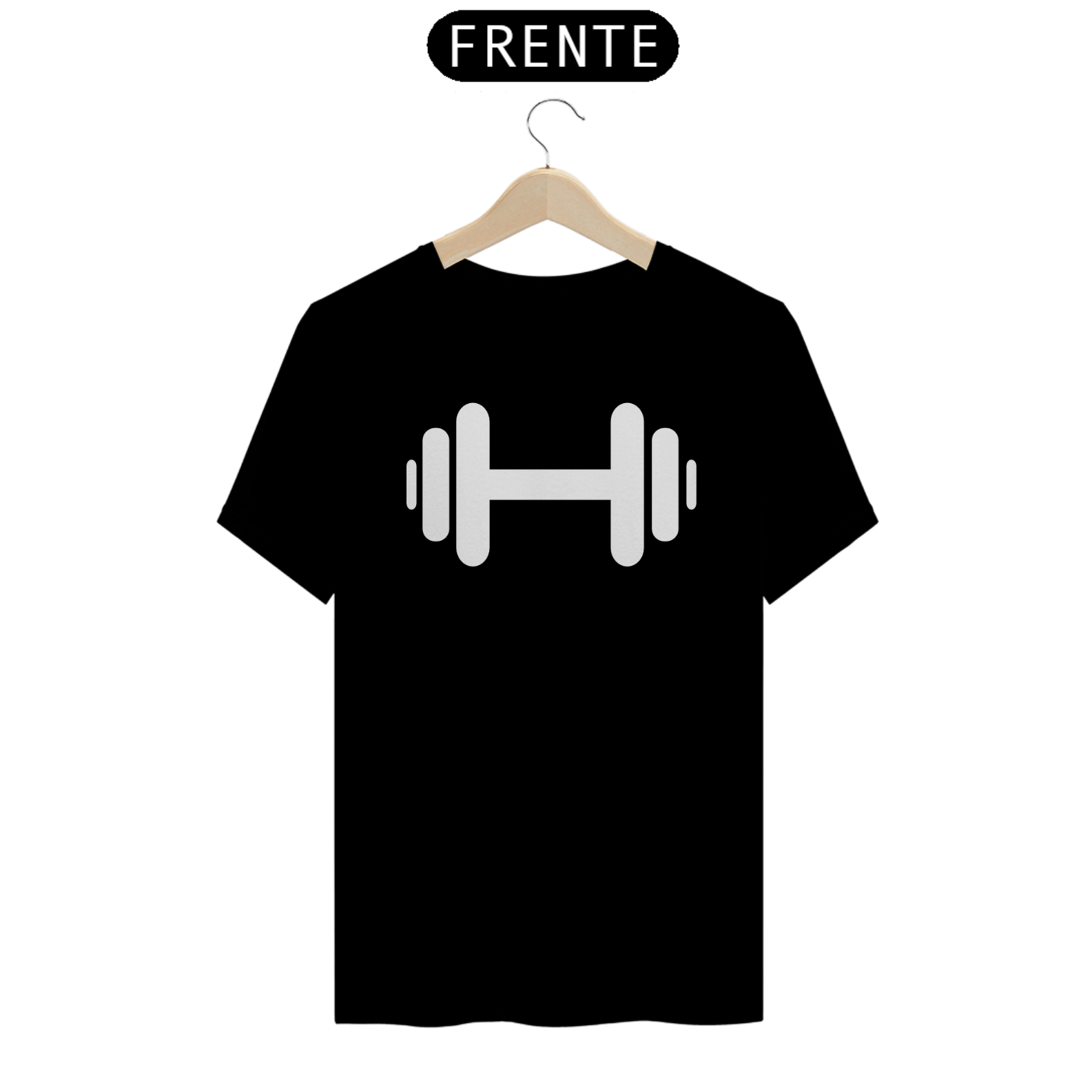 Camiseta GYM (Estampa Branca)