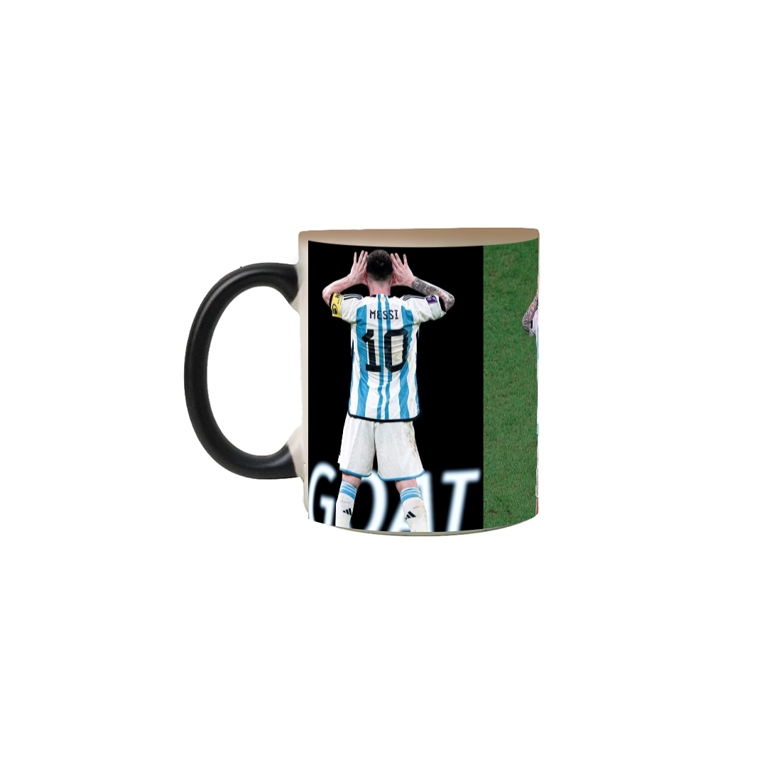 Caneca Mágica Messi GOAT Argentino 