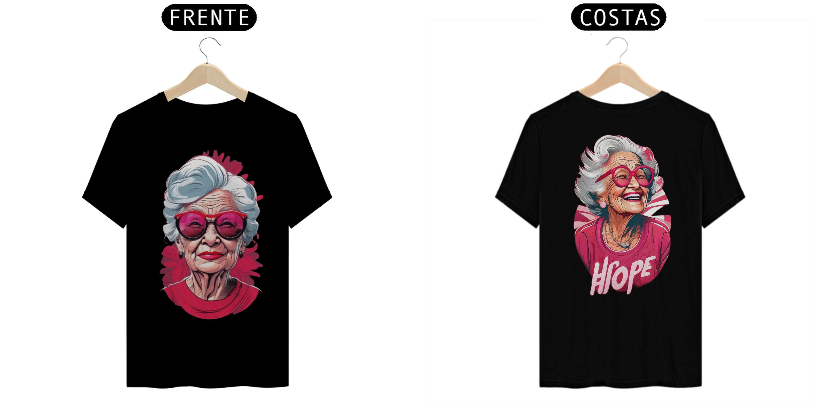 Camiseta Senhora Estilo