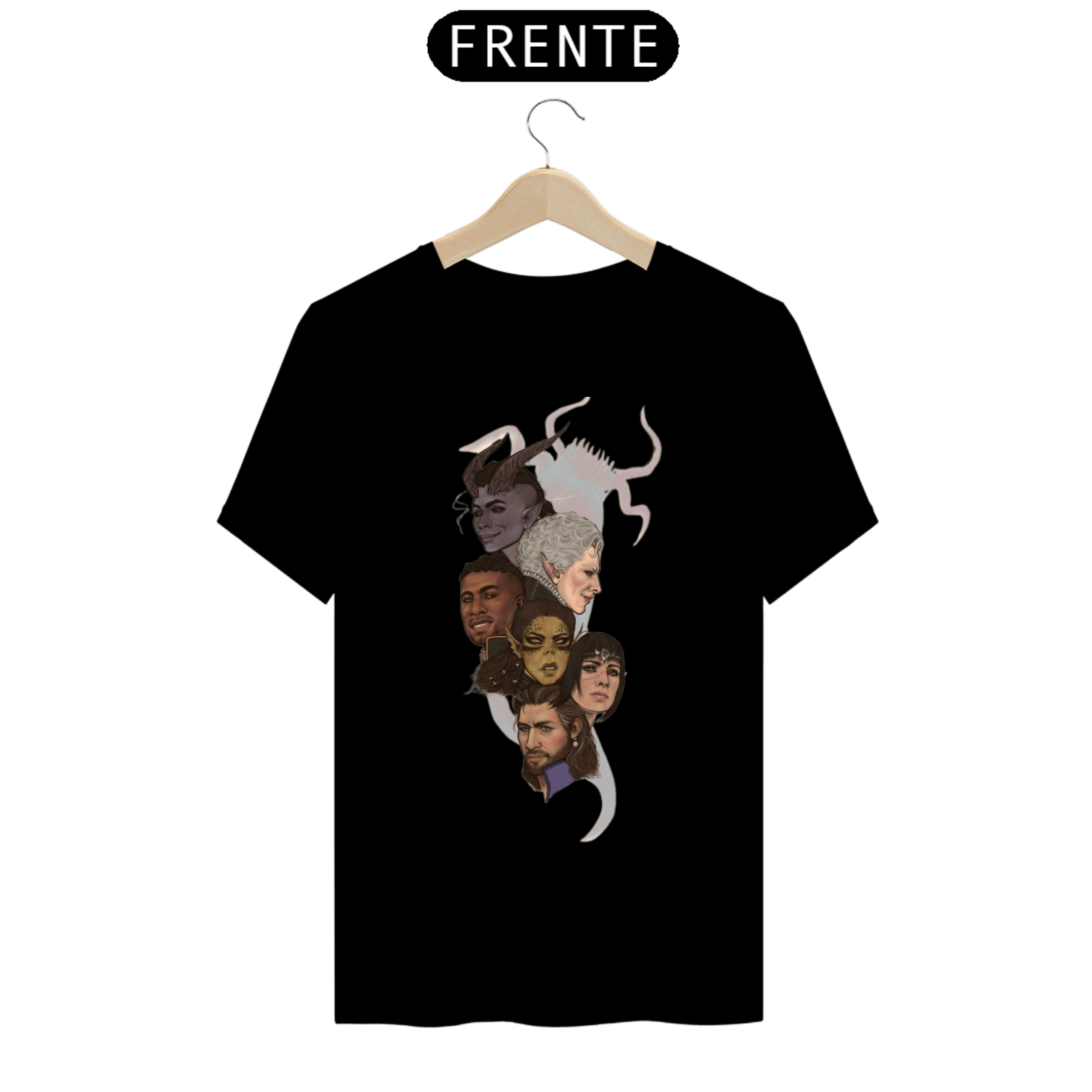 Camiseta prime Baldur's Gate III