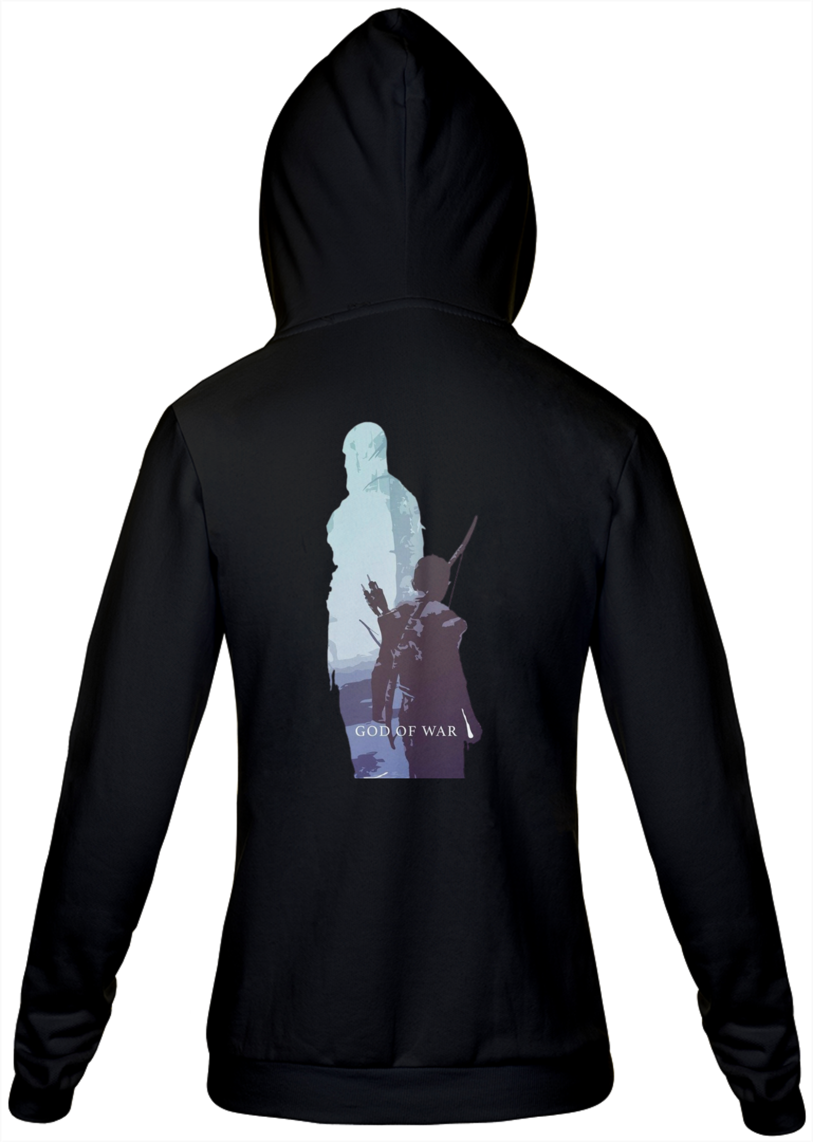 Moletom com Zíper  Kratos e Atreus God of war