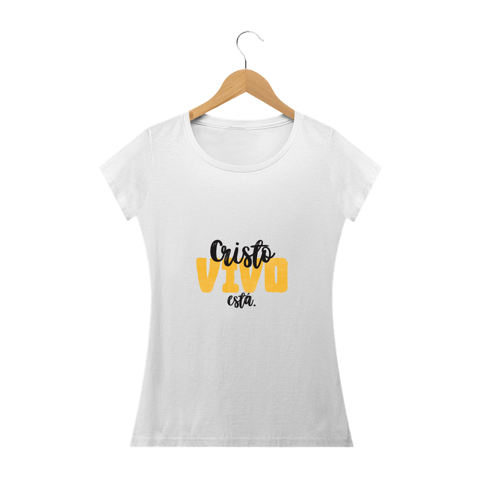 Camisa Feminina Cristo Vivo