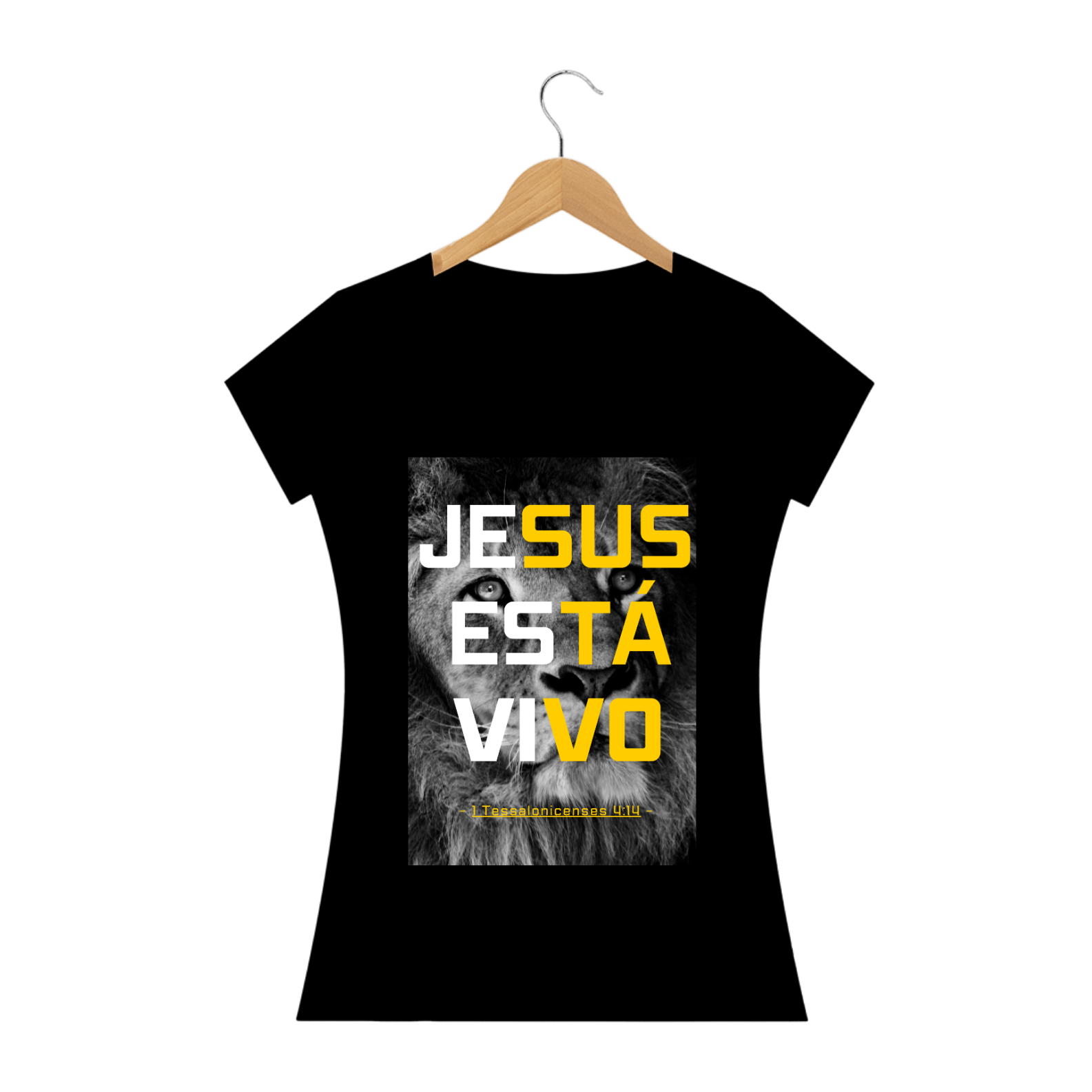 Camiseta Feminina Linha Leão de Judá