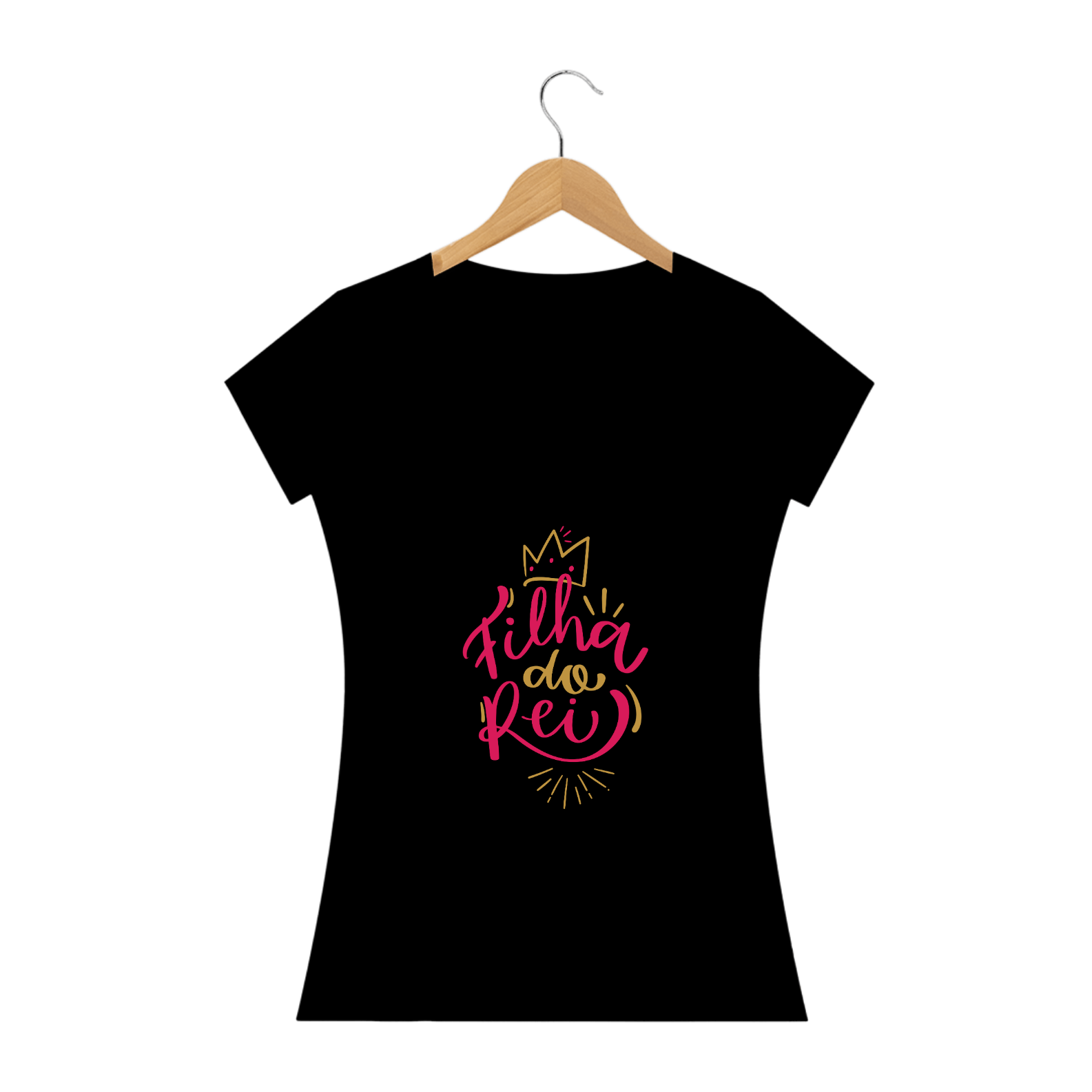 Nome do produto: Camisa Feminina Filha do Rei