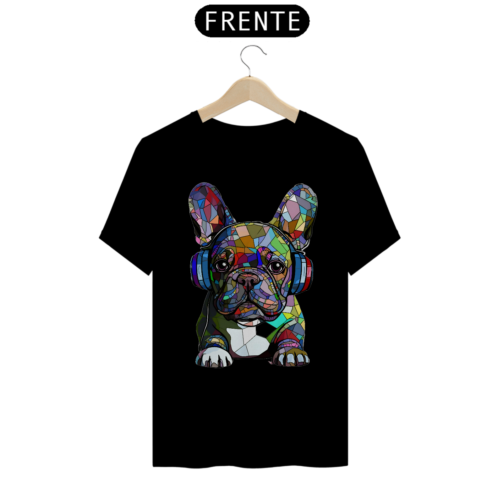 CAmiseta French Bulldog Atual