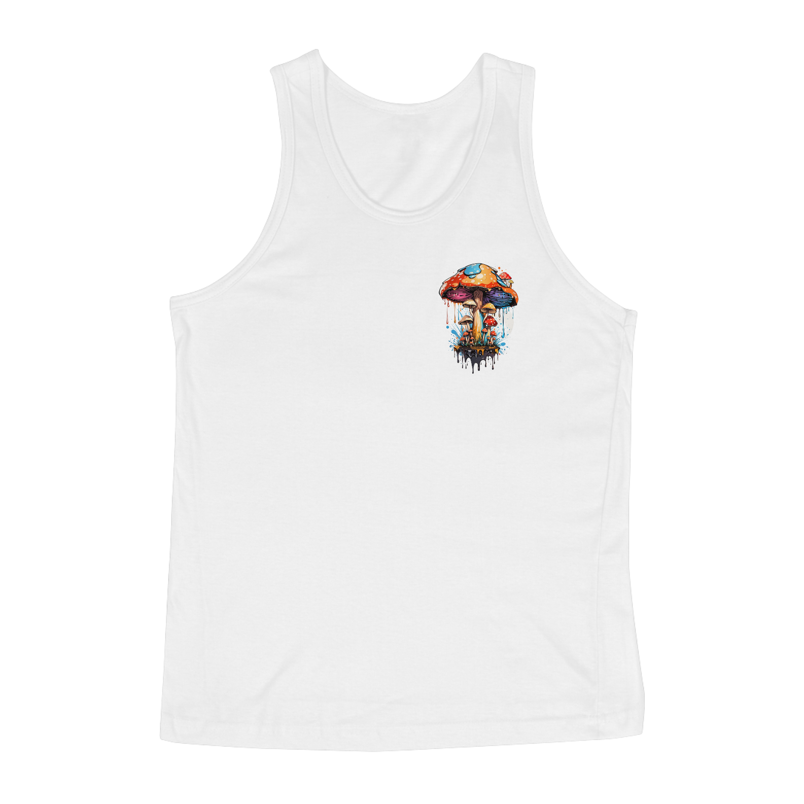 Camiseta Regata Cogumelo 