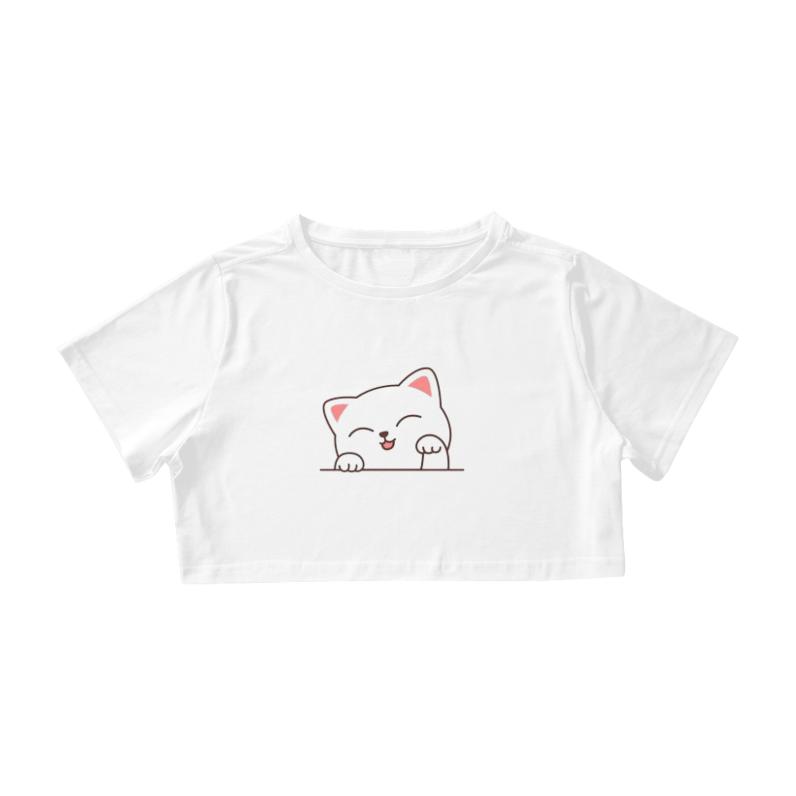 Cropped Gatinho Miau 