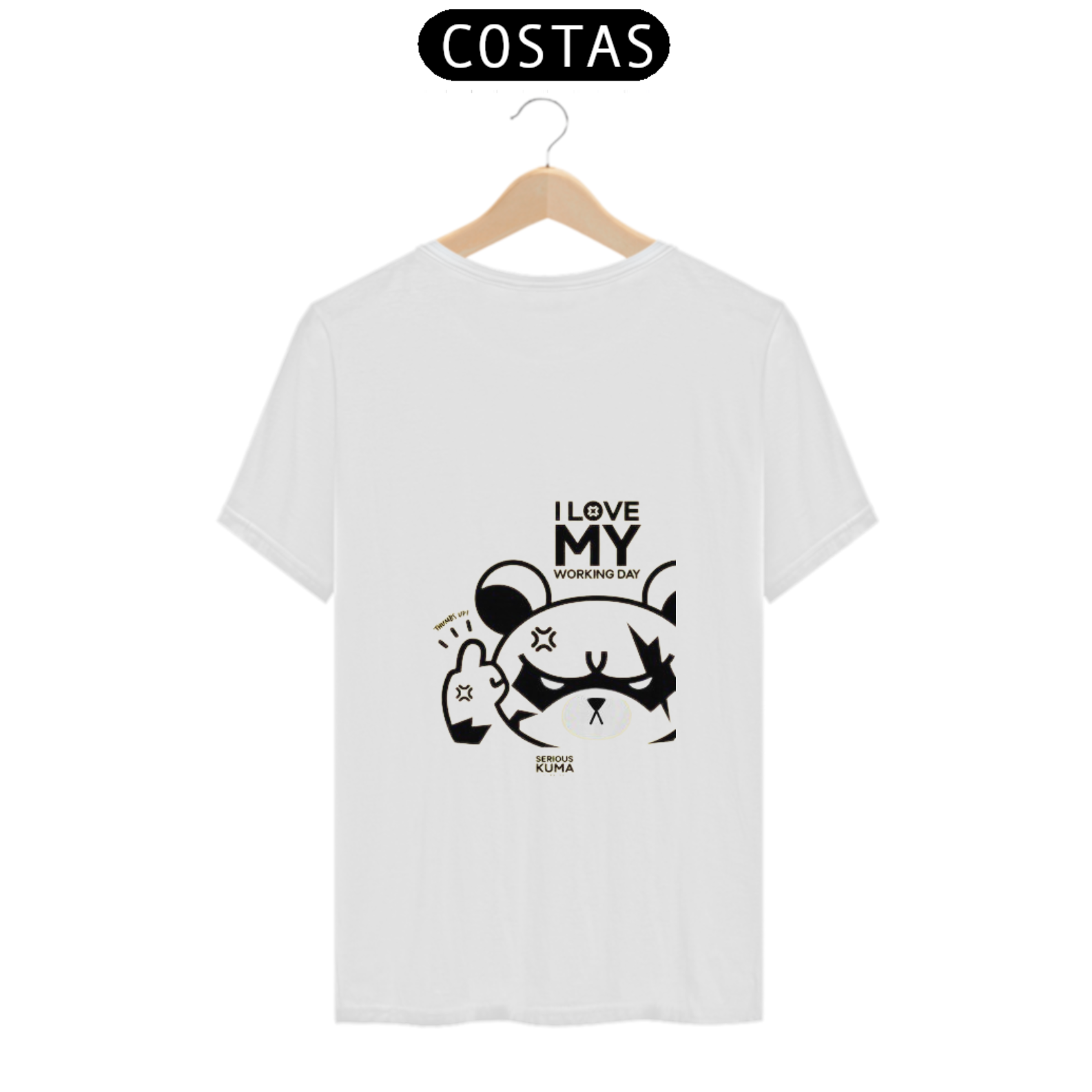 Camiseta Unissex Kuma