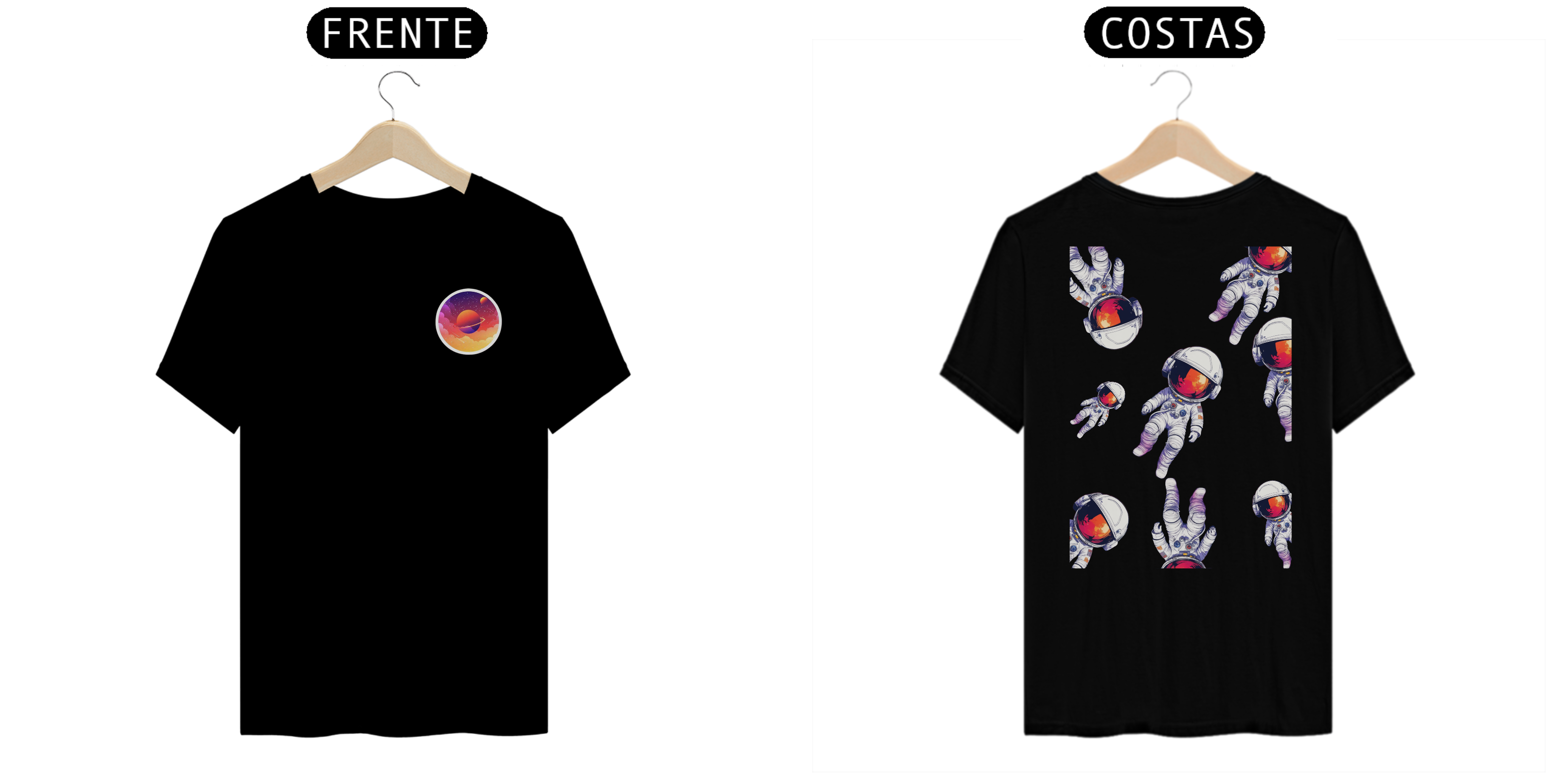 Camiseta Unissex Floating 