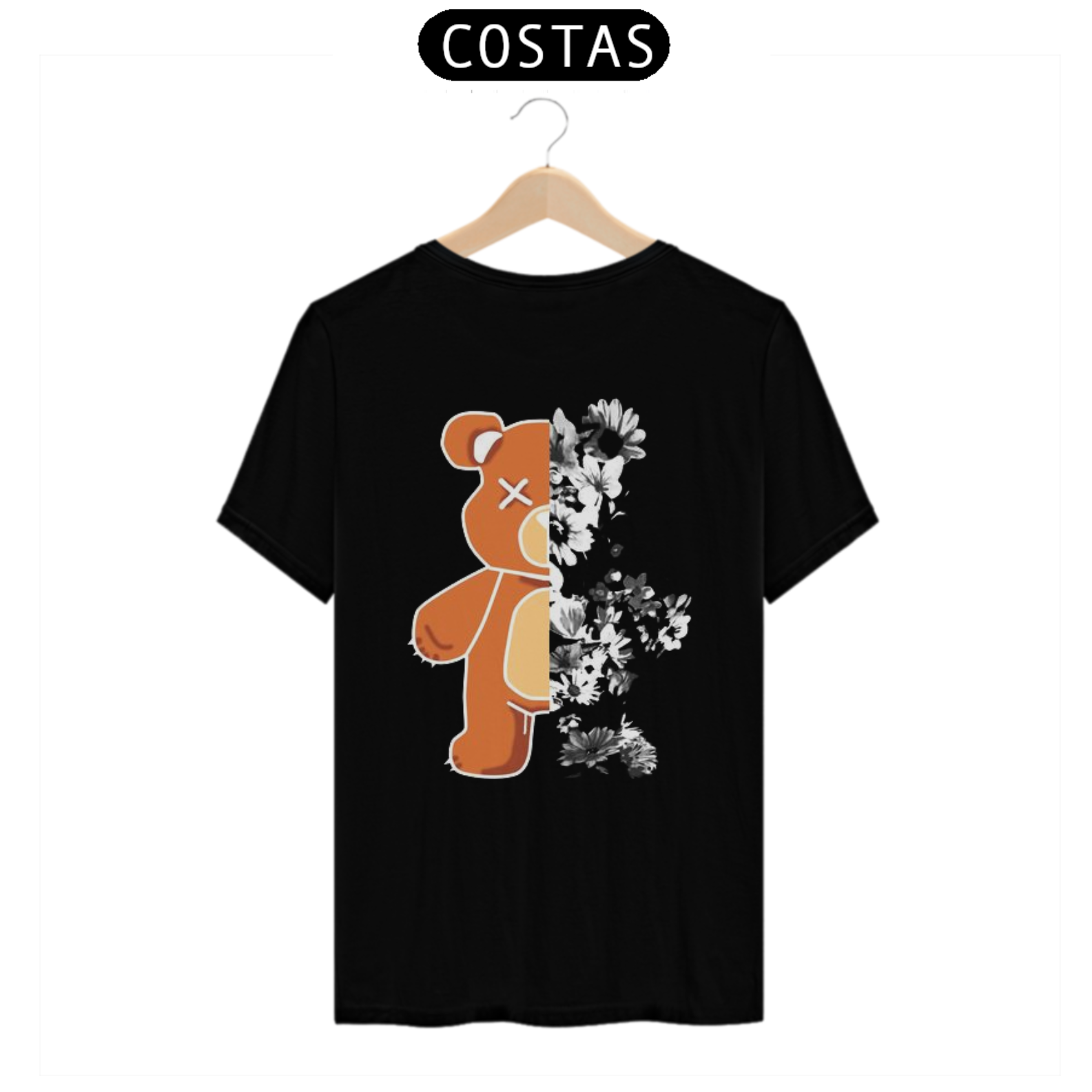 Camiseta Unissex Ted Flor