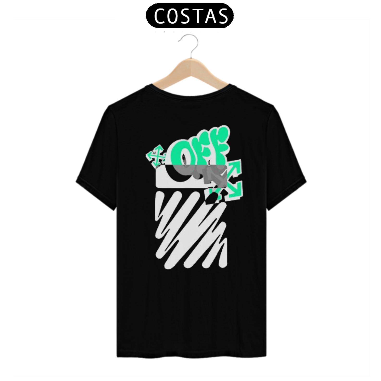 Camiseta Unissex Off Grenn