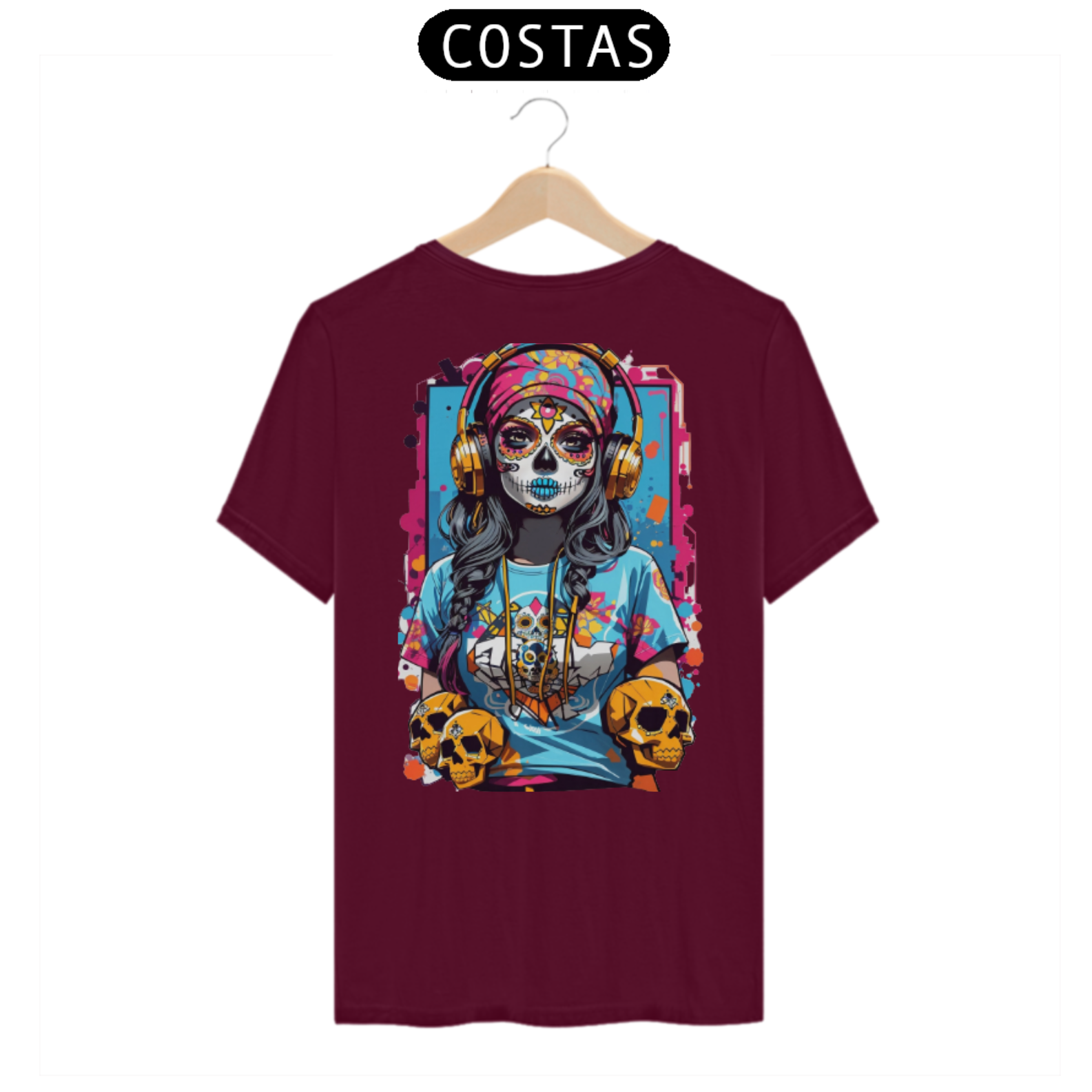 Camiseta Unissex La Muerte