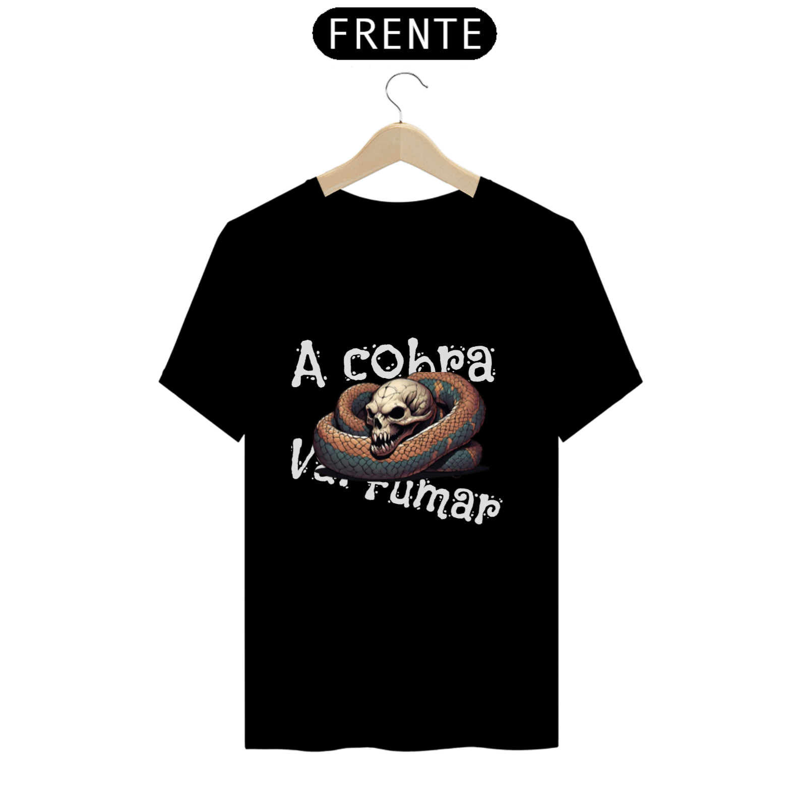 Camiseta Prime A cobra vai fumar
