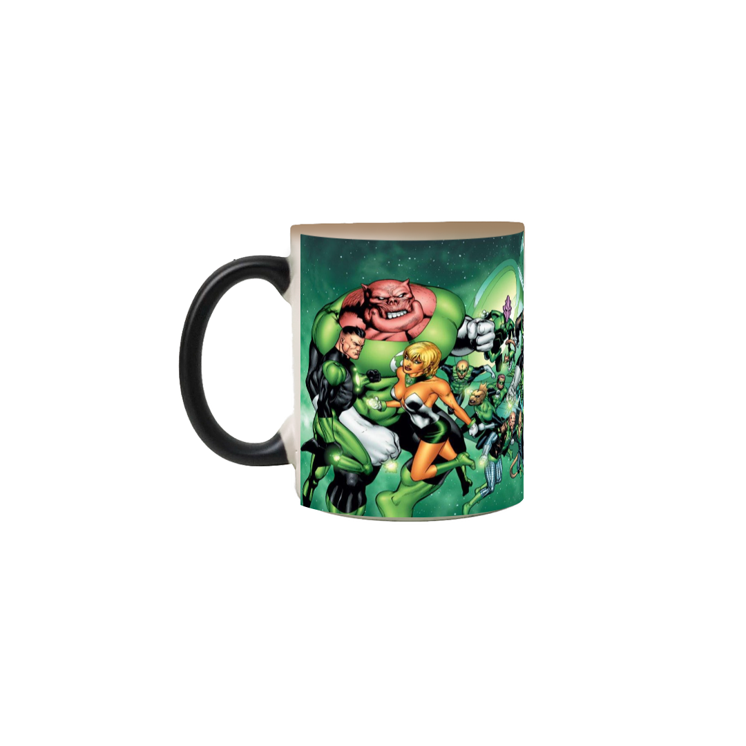 caneca magica lanternas verde