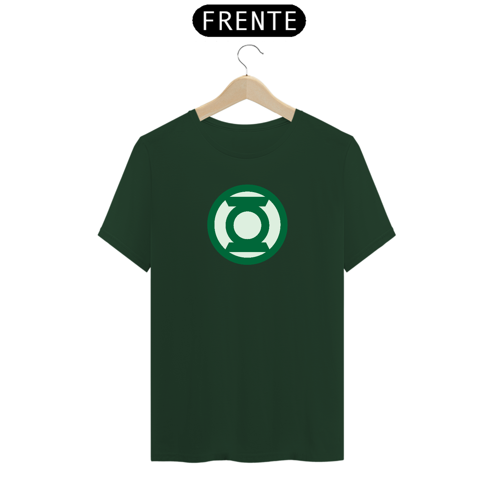 camiseta lanterna-verde logo