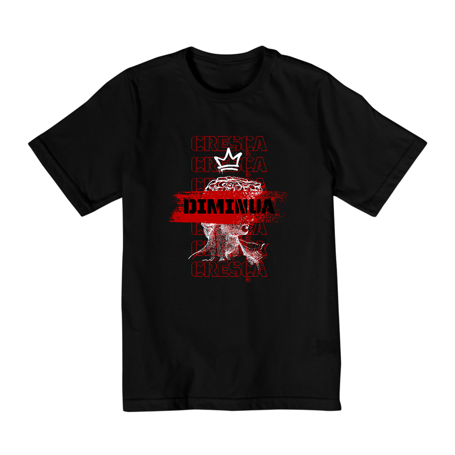 CAMISETA DIMINUA INFANTIL 2 A 8 