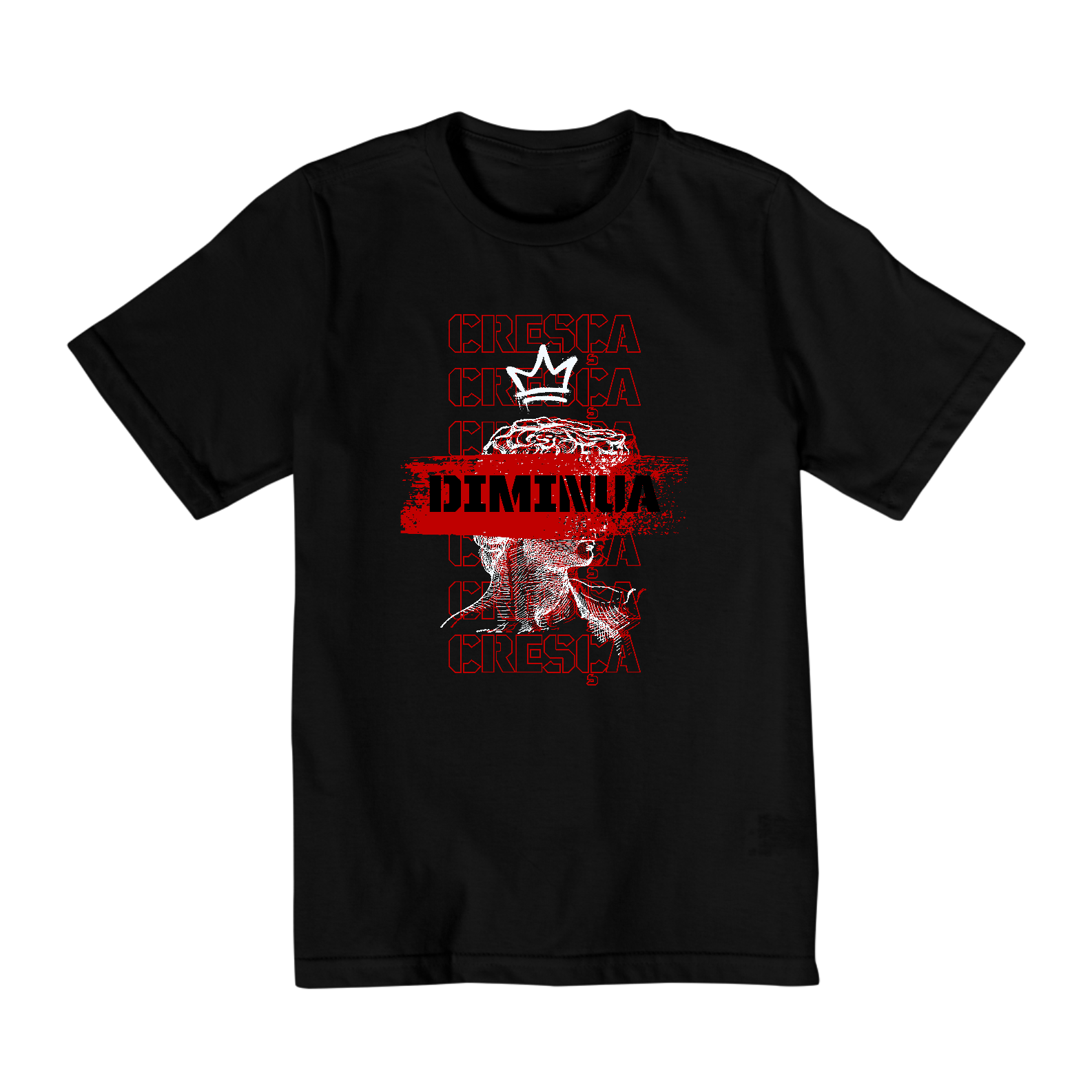 CAMISETA DIMINUA INFANTIL 10 A 14