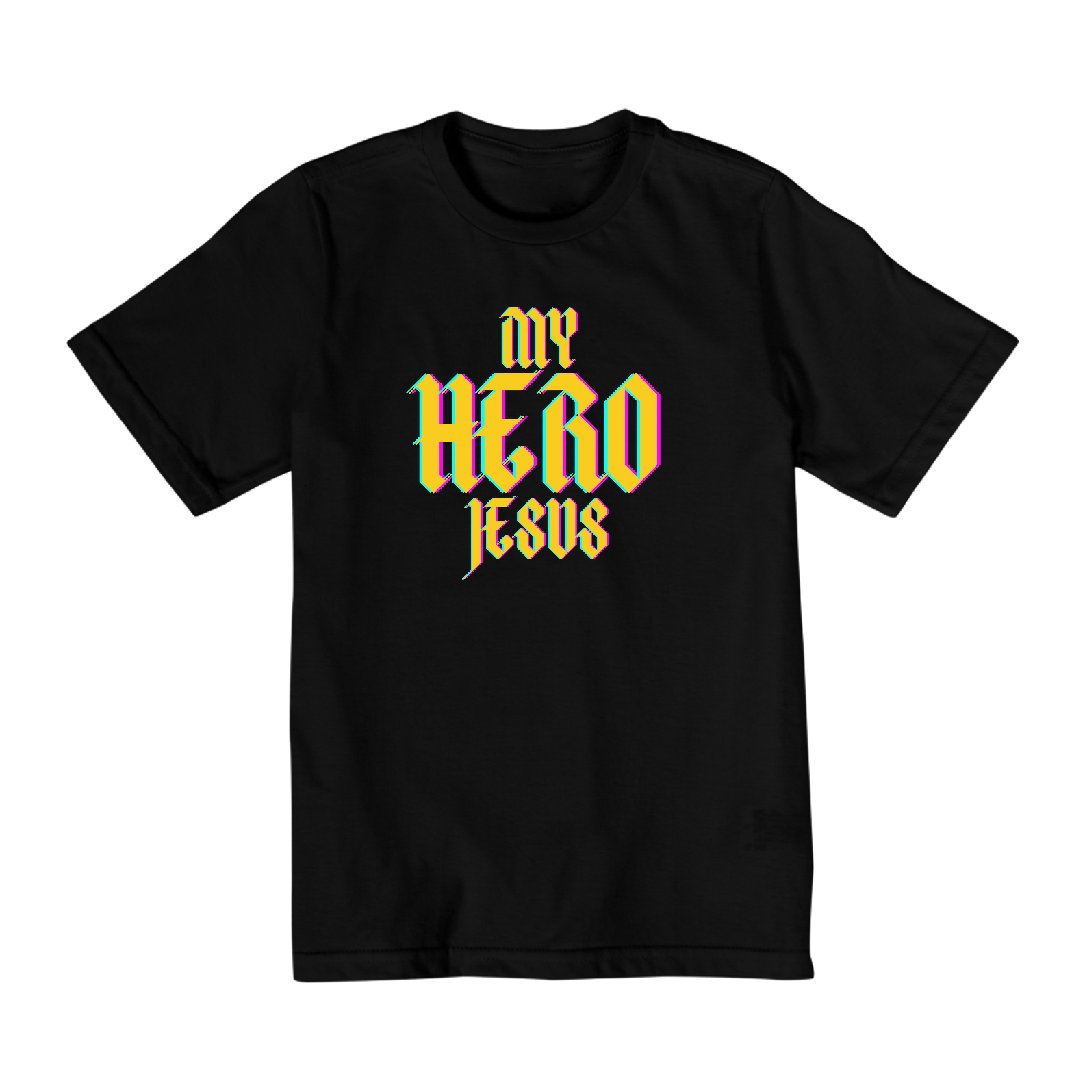 CAMISETA HERÓI INFANTIL 10 A 14