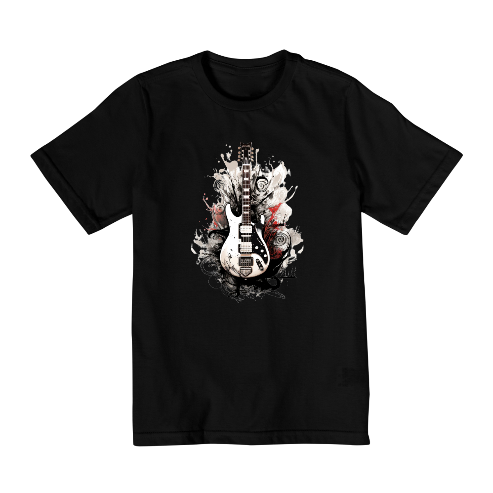 CAMISETA GUITAR INFANTIL 2 A 8