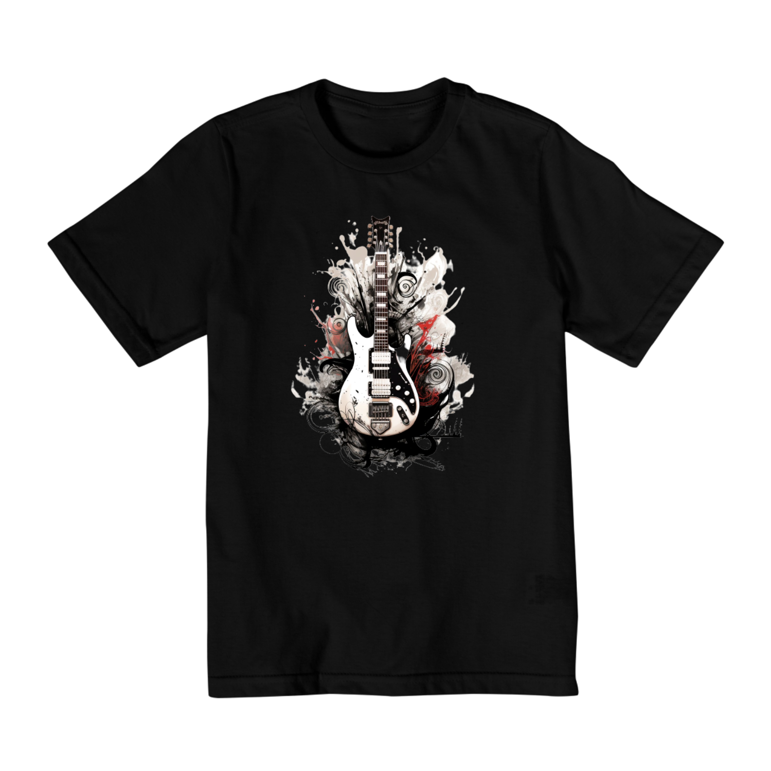 CAMISETA GUITAR INFANTIL 10 A 14