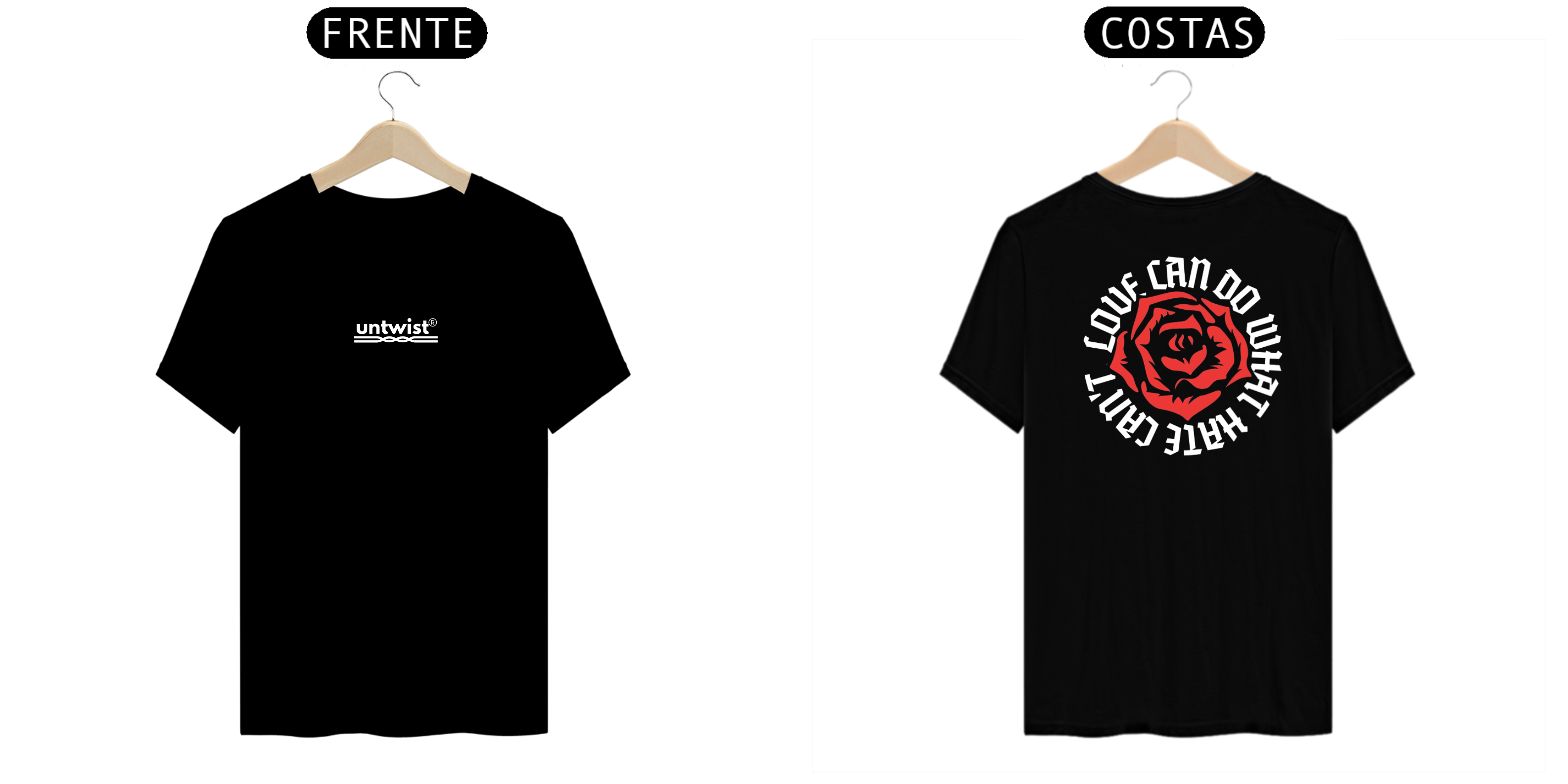 Camiseta Love x Hate