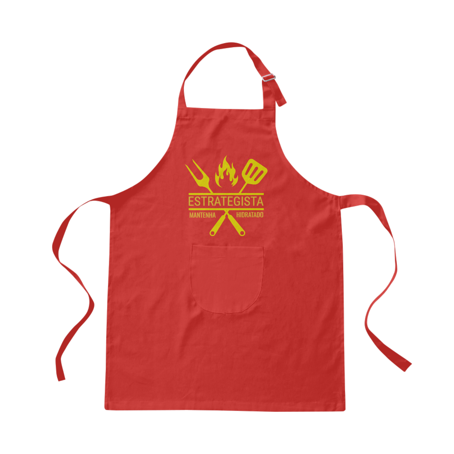 Avental Estrategista - Mantenha Hidratado