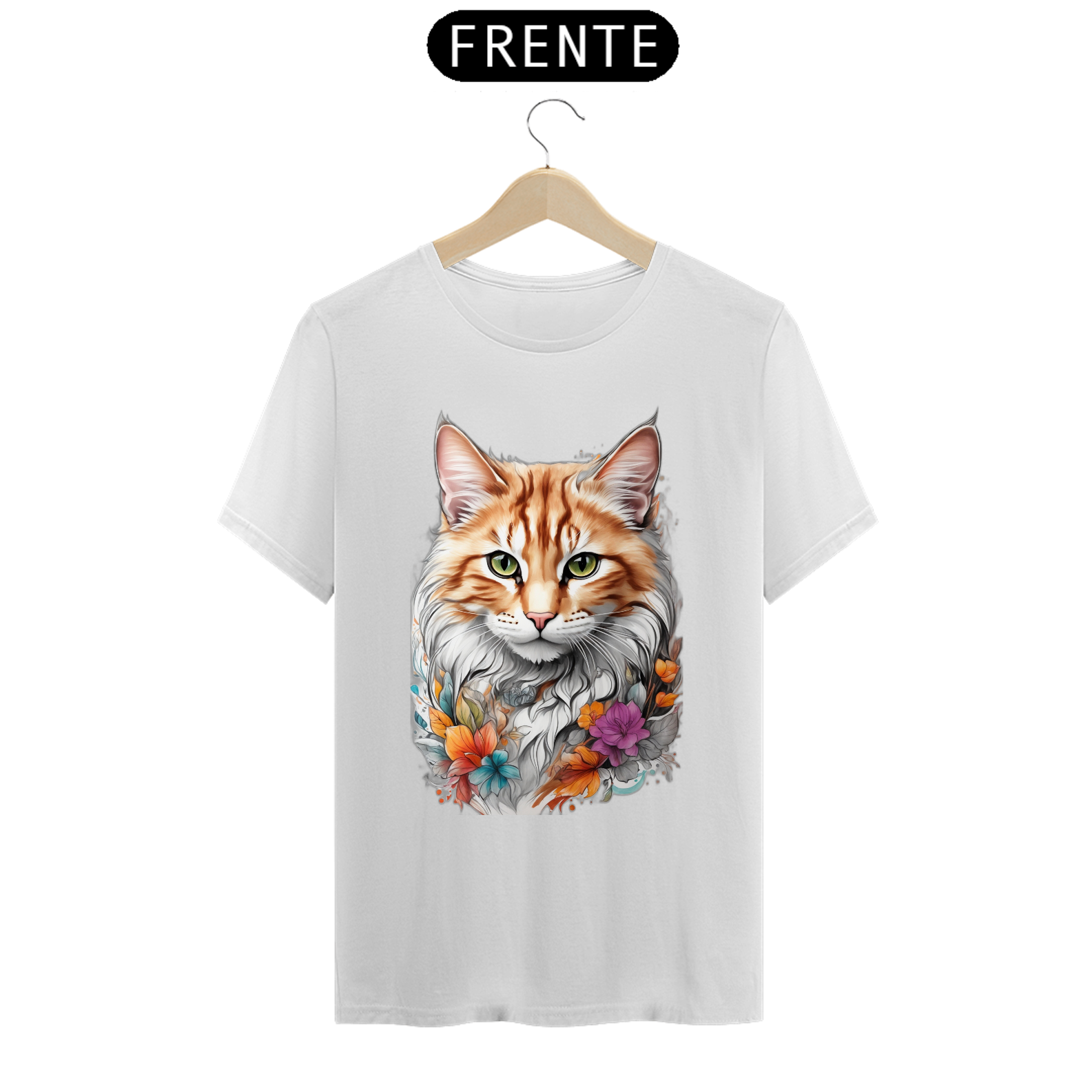 Camiseta - Gato encantado