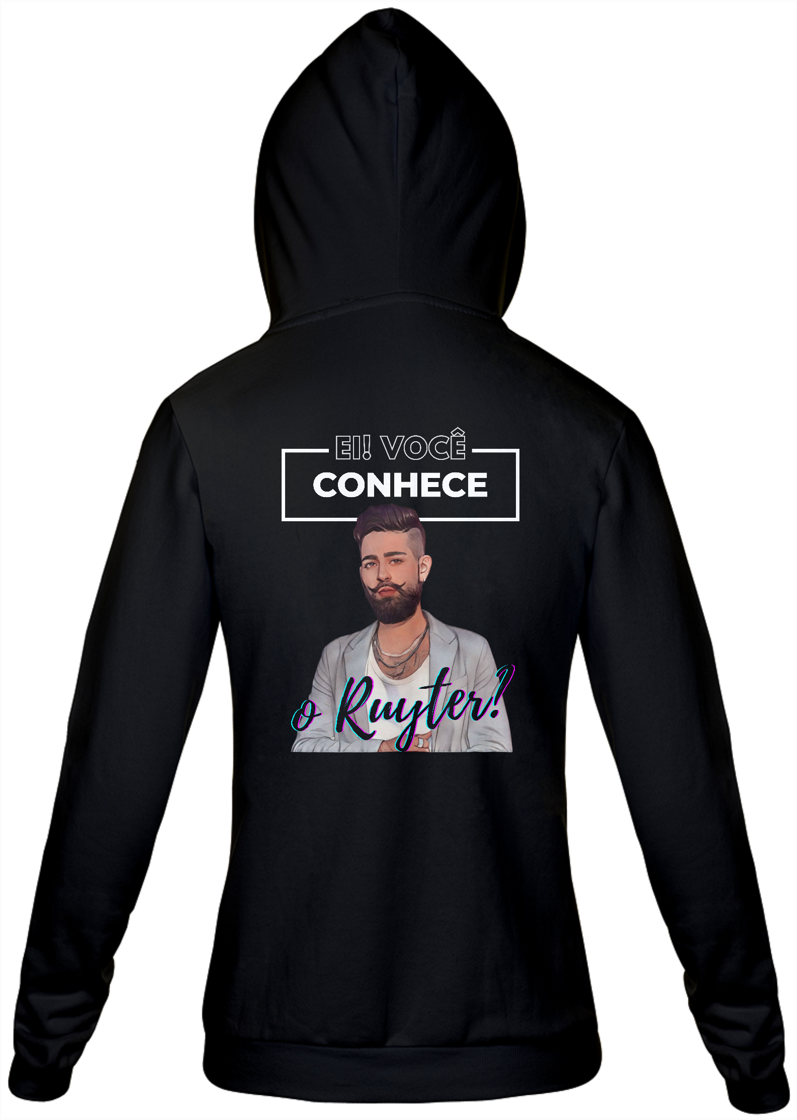 Moletom Ziper - Você Conhece o Ruyter
