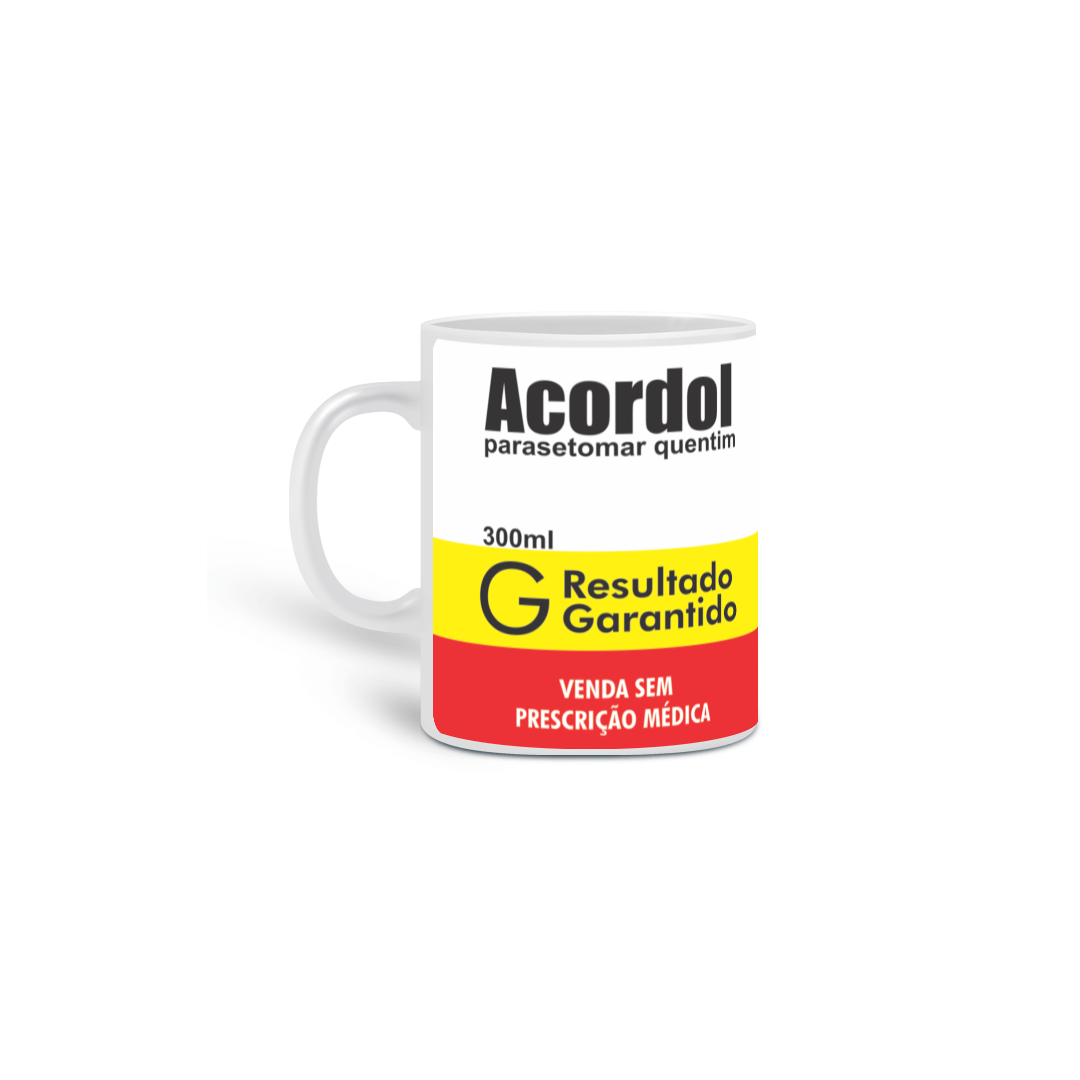 Nome do produto: Caneca Acordol