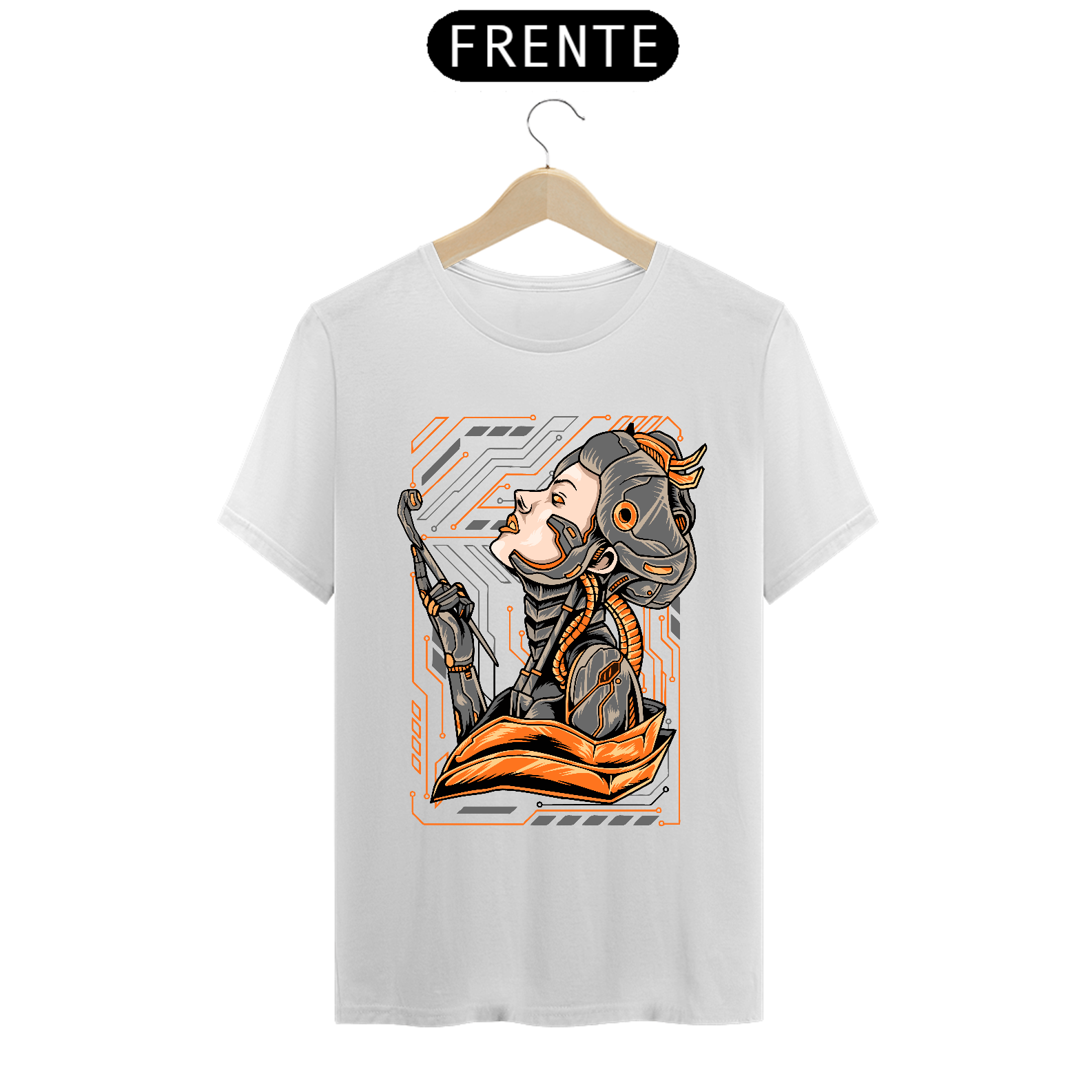 Camiseta StreetWear GeishaMecha
