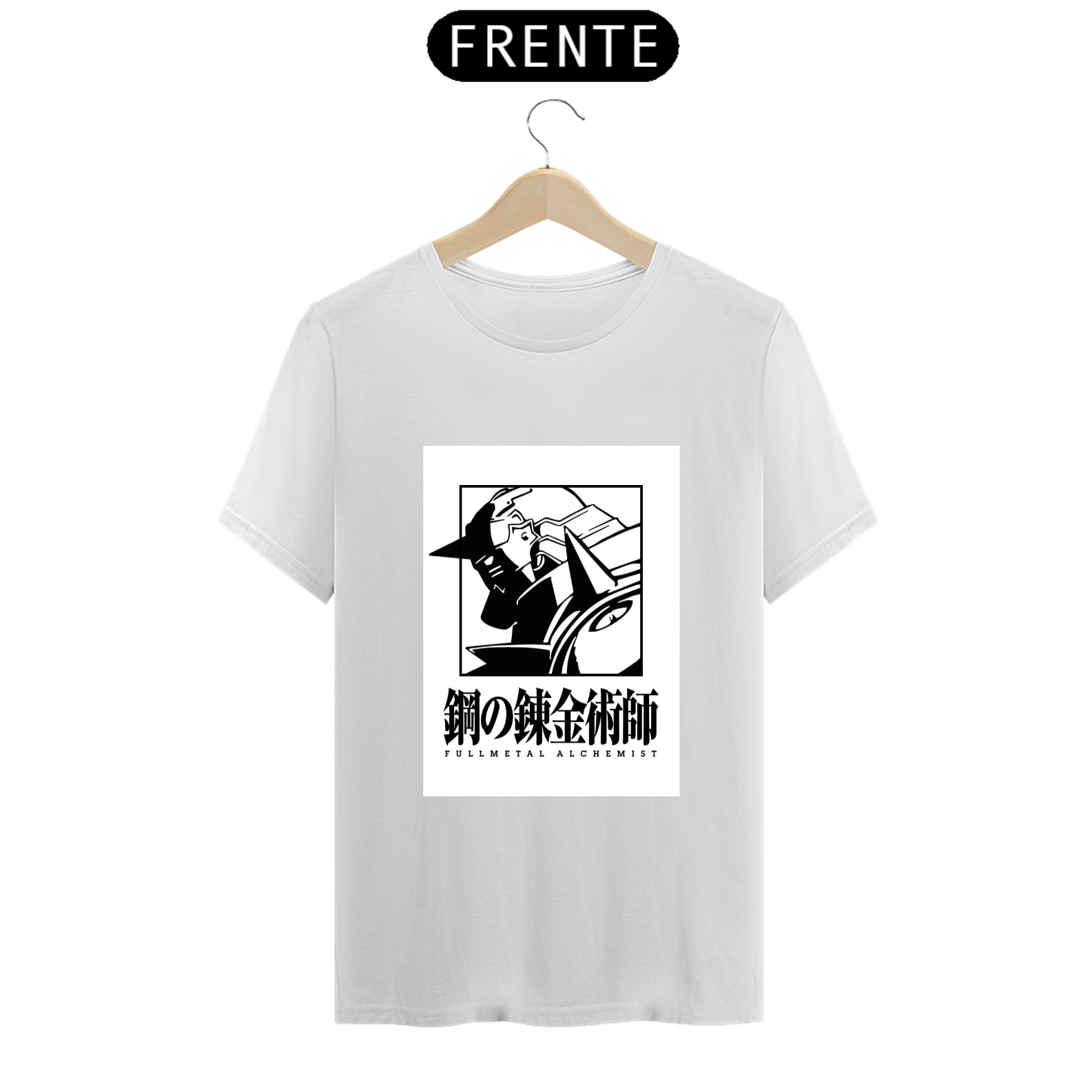 Nome do produto: Camiseta Alphonse Elric FMA