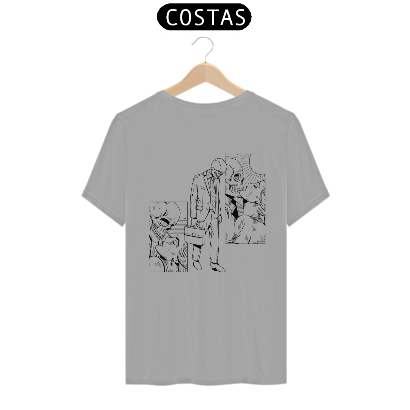 T-Shirt StreetWear Skull Job