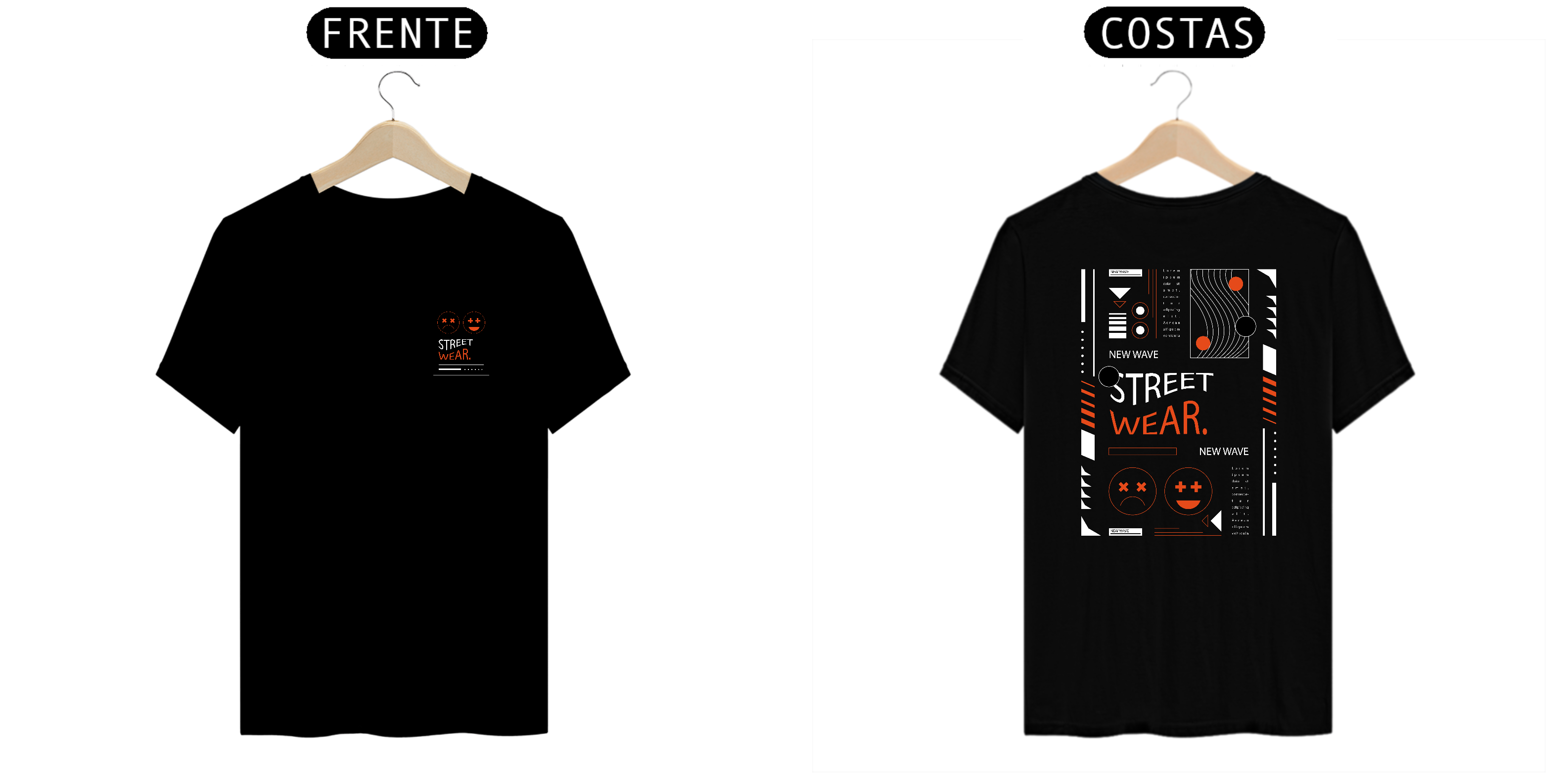 Nome do produto: Street camisa frente e verso