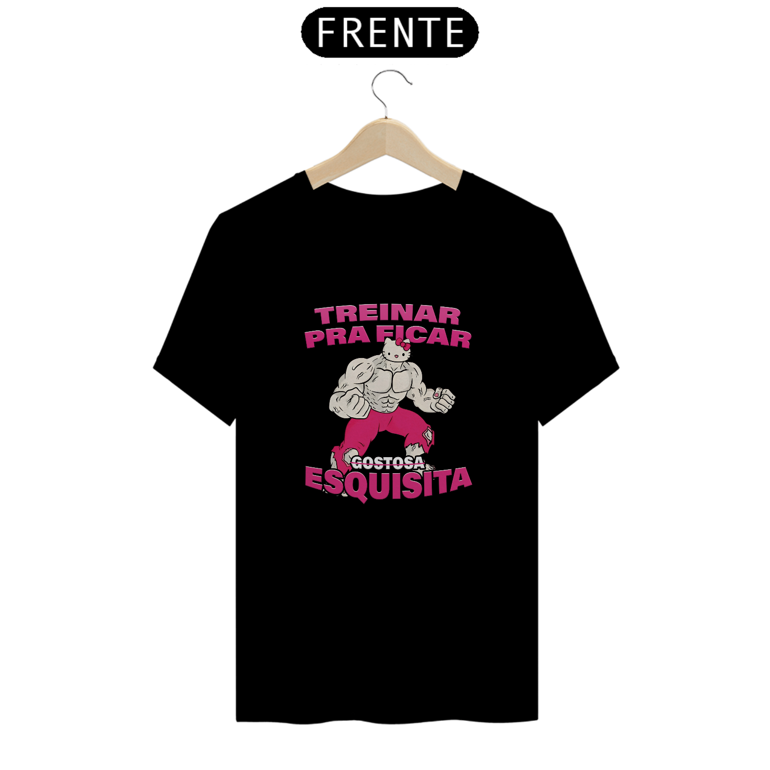 T-Shirt Treinar Pra Ficar Gostosa