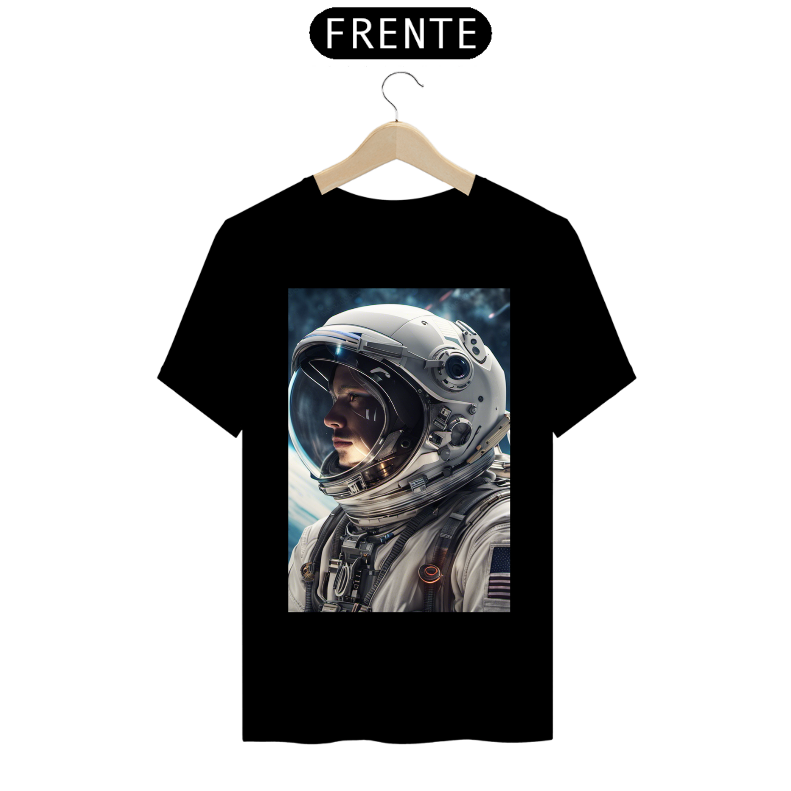 Camiseta a astronauta